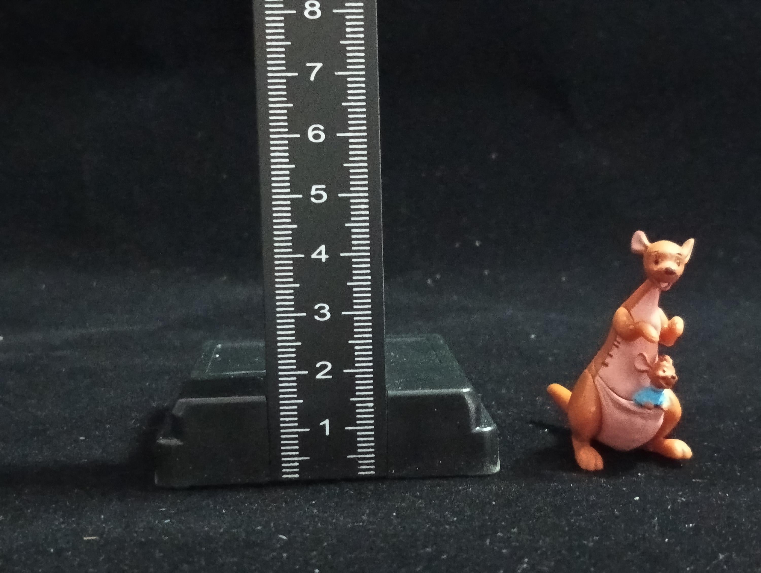 Miniature Disney Choco Party Rare Vintage Bullyland "Winnie The Pooh" Kanga Figurine - Tomy