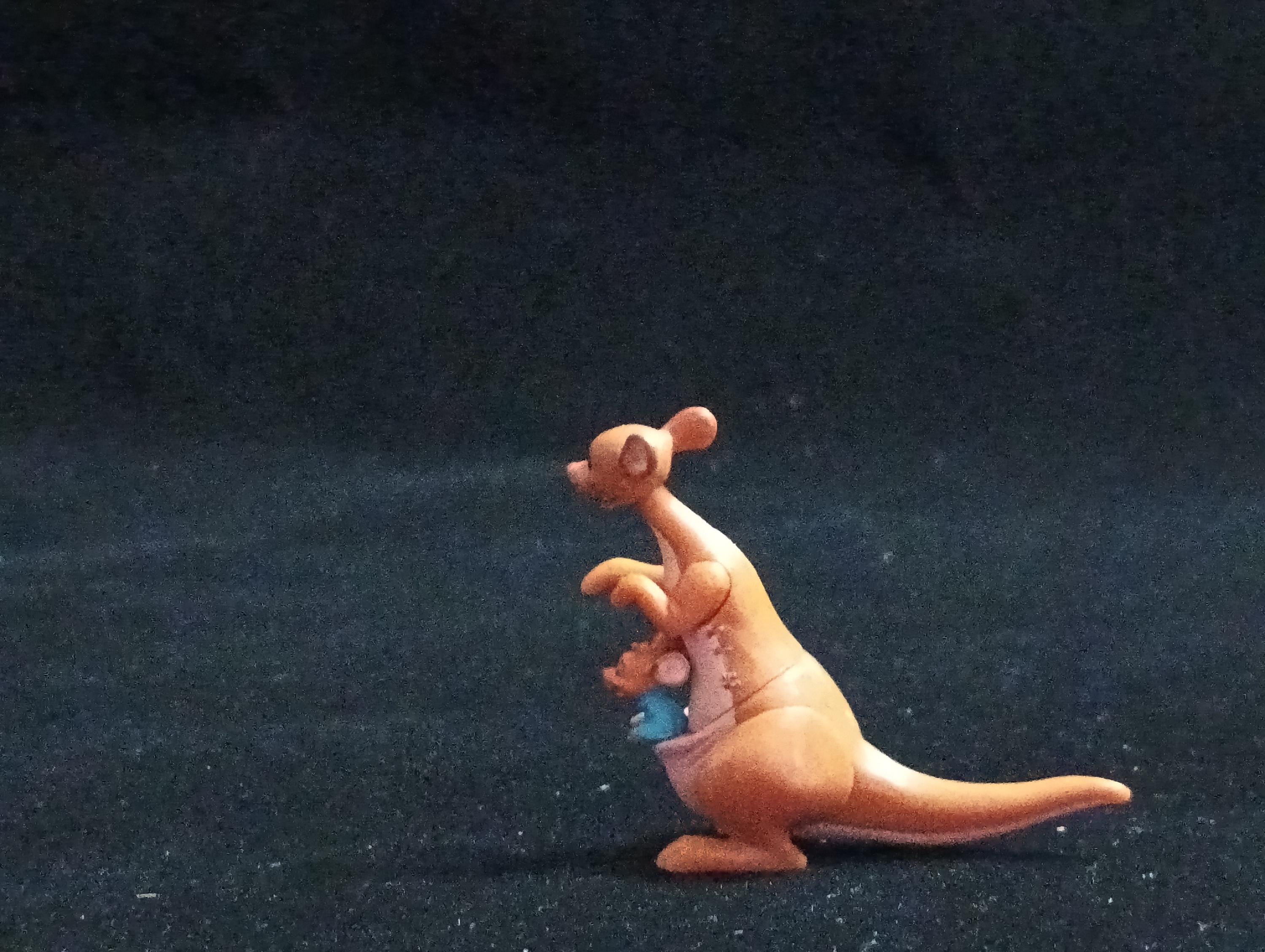 Miniature Disney Choco Party Rare Vintage Bullyland "Winnie The Pooh" Kanga Figurine - Tomy