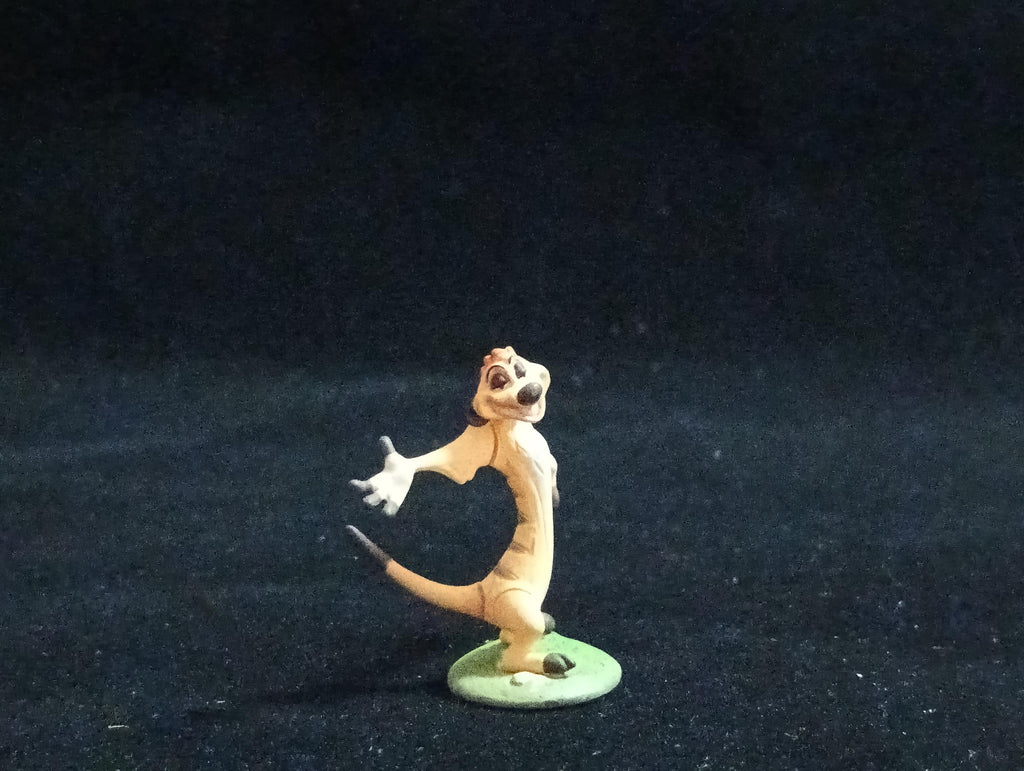 Miniature Disney Choco Party Rare Vintage Lion King Timon Figurine - Tomy