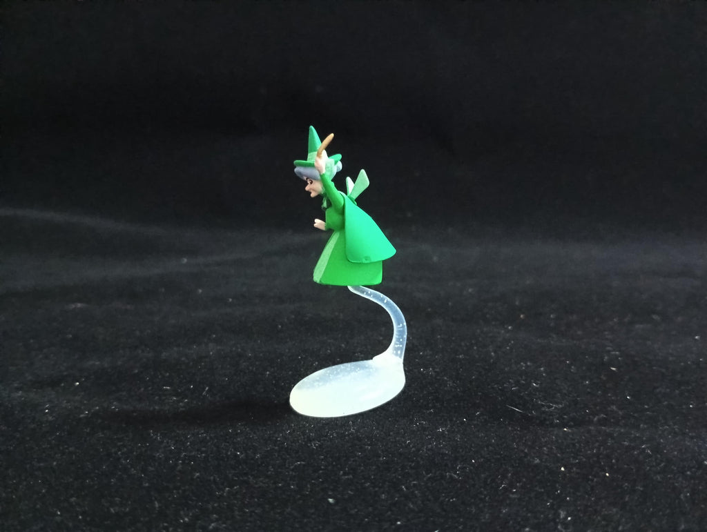 Miniature Disney Choco Party Flora (Green) Figurine - Tomy