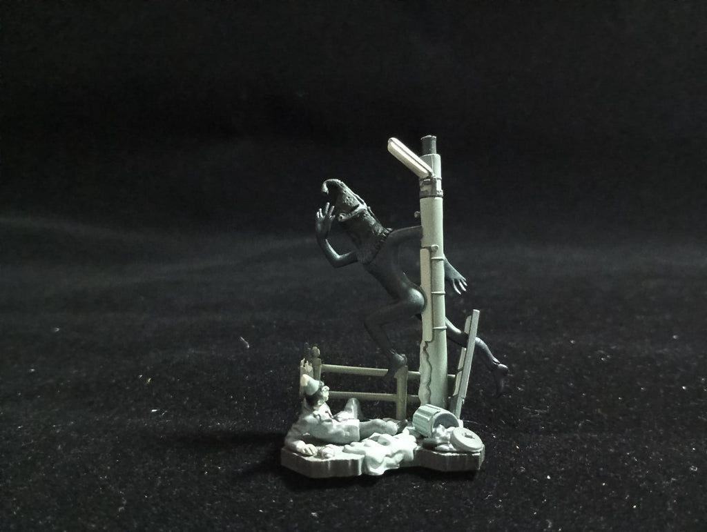 New Time Slip Glico Nostalgic 20th Century Figure Collection Ultra Q Sprinting Phantom Kidnapping Phantom Kemur (Black)