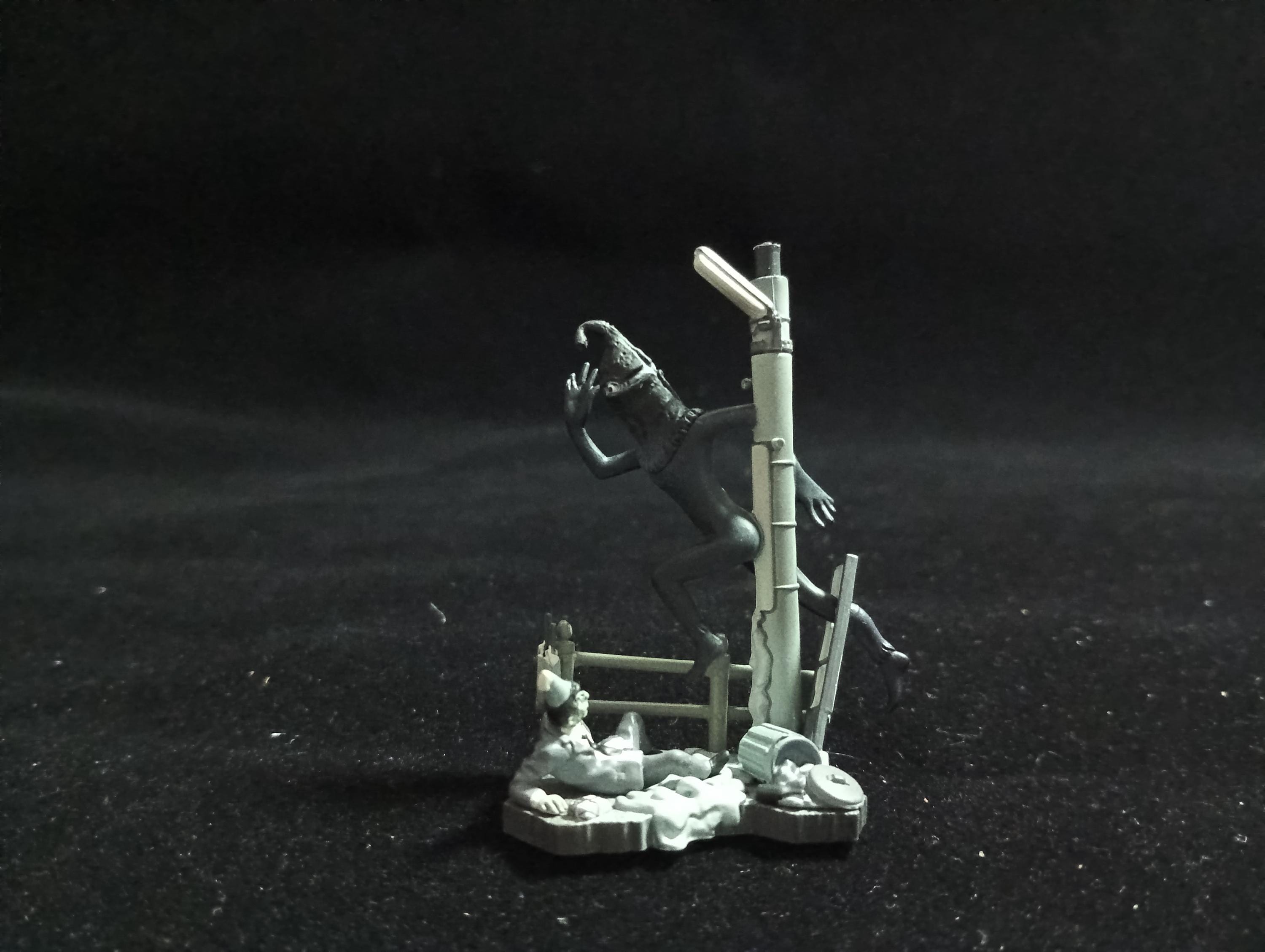 New Time Slip Glico Nostalgic 20th Century Figure Collection Ultra Q Sprinting Phantom Kidnapping Phantom Kemur (Black)