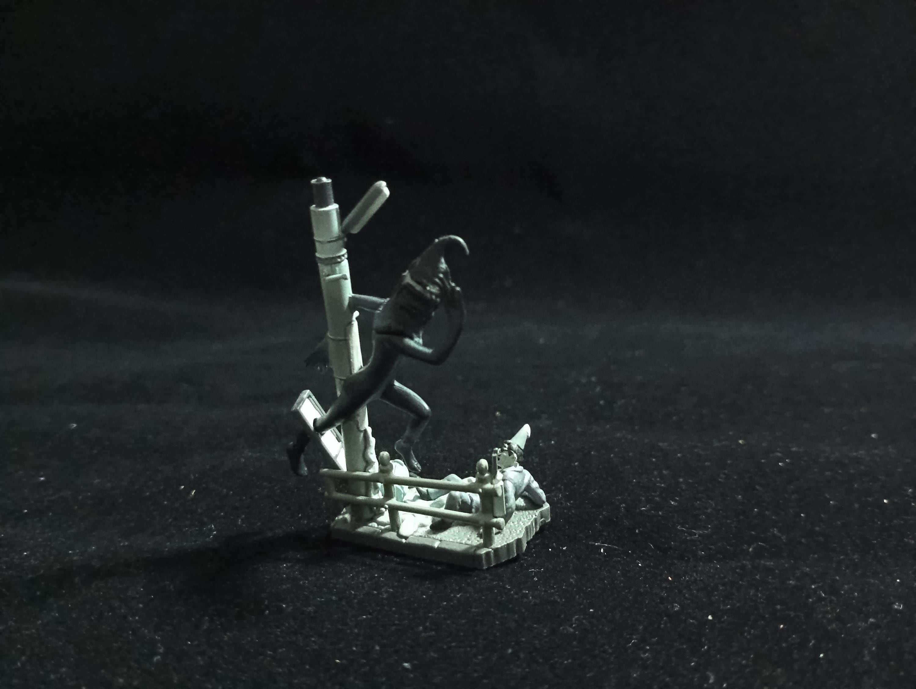 New Time Slip Glico Nostalgic 20th Century Figure Collection Ultra Q Sprinting Phantom Kidnapping Phantom Kemur (Black)