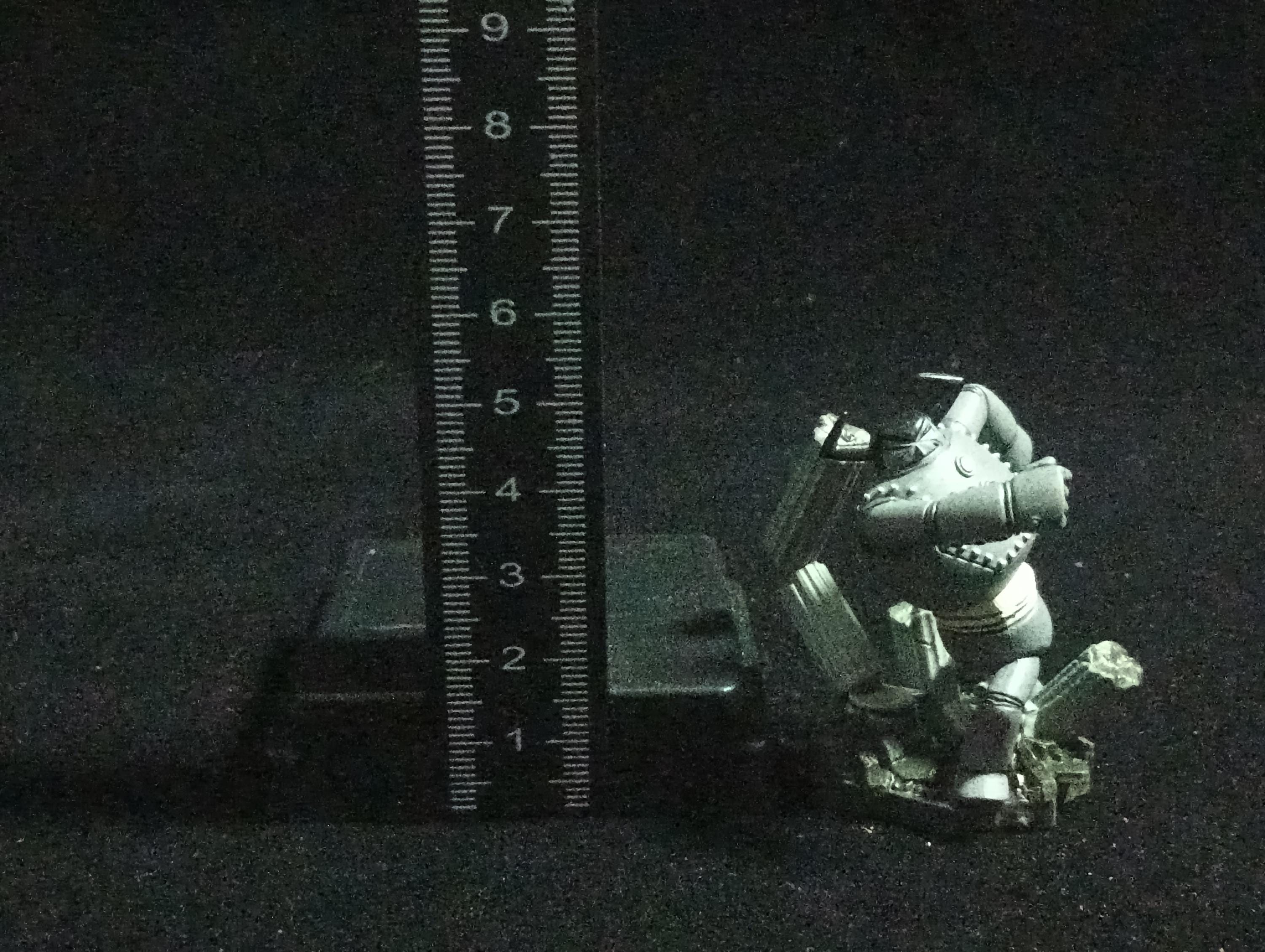 Time Slip Glico Nostalgic 20th Century Figure Collection Vol. 2, Tetsujin 28, 3. Runaway of Saturn, Black and White Version