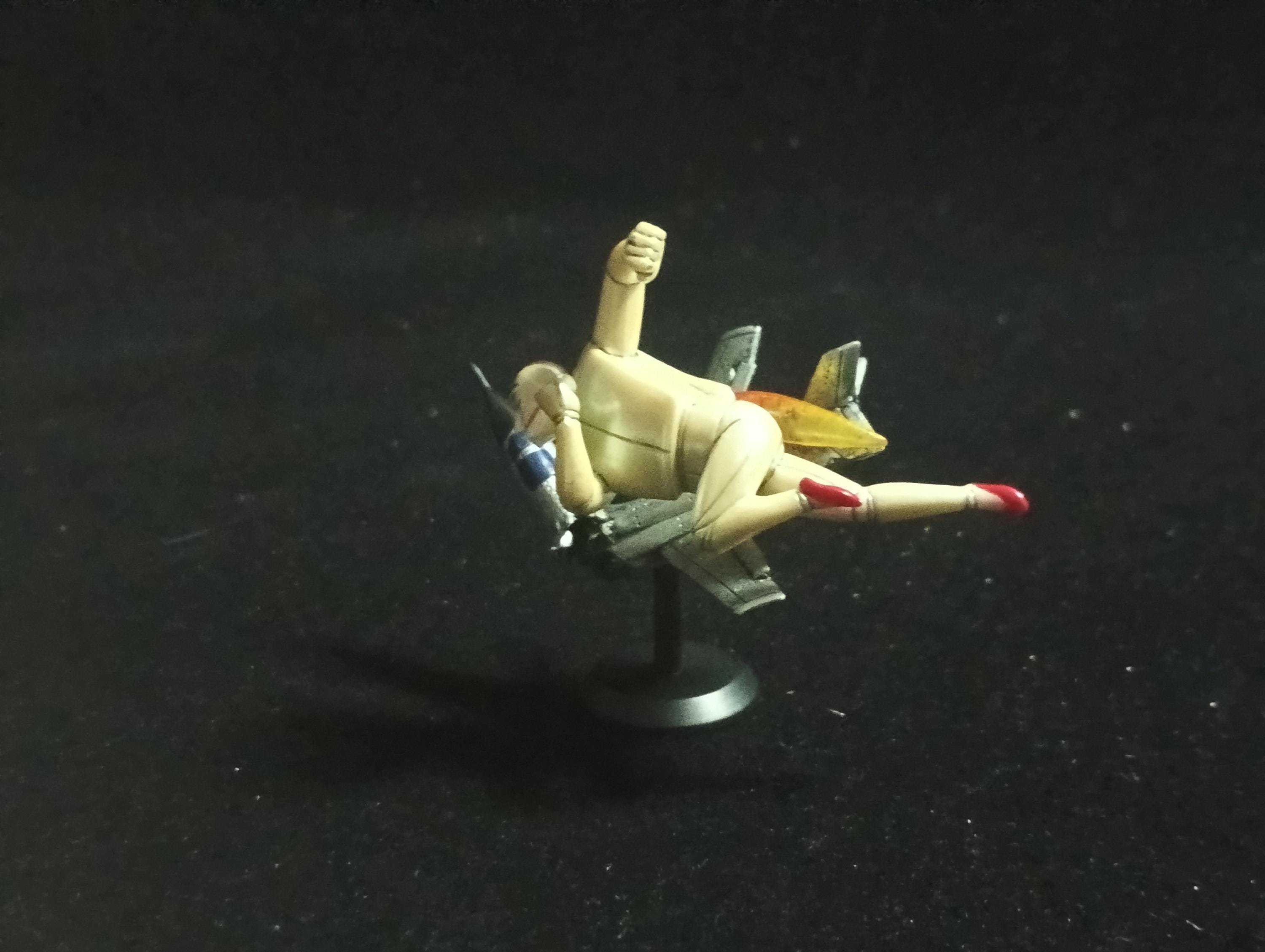 Bacchus Tetsujin 28 - Go Time Slip Glico Mini Figure Color version Kaiyodo zz291