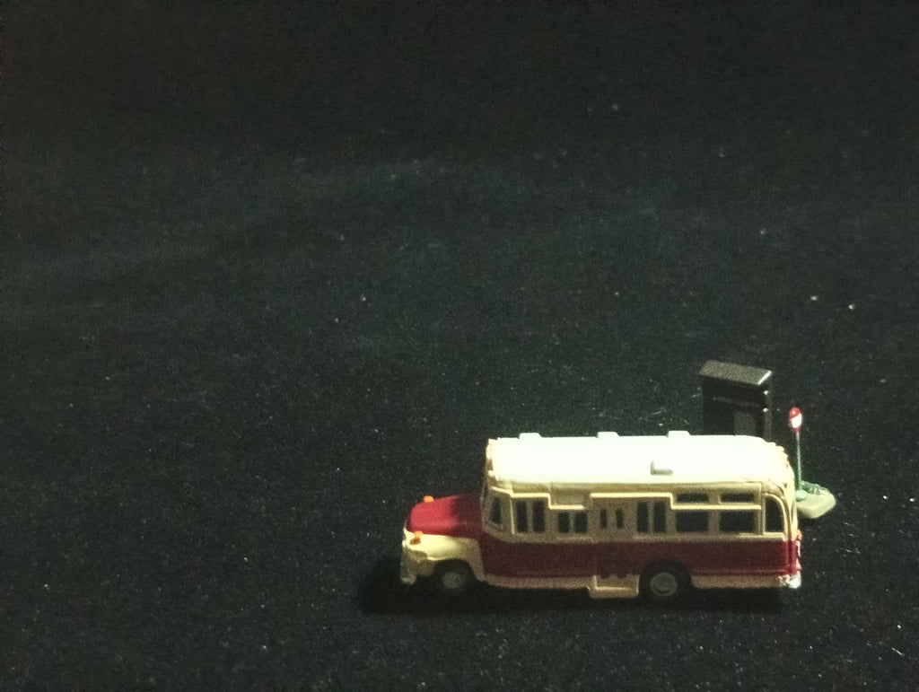 Time Slip Glico Vol. 1 Kaiyodo Figure Isuzu BXD30 Type Hood Bus