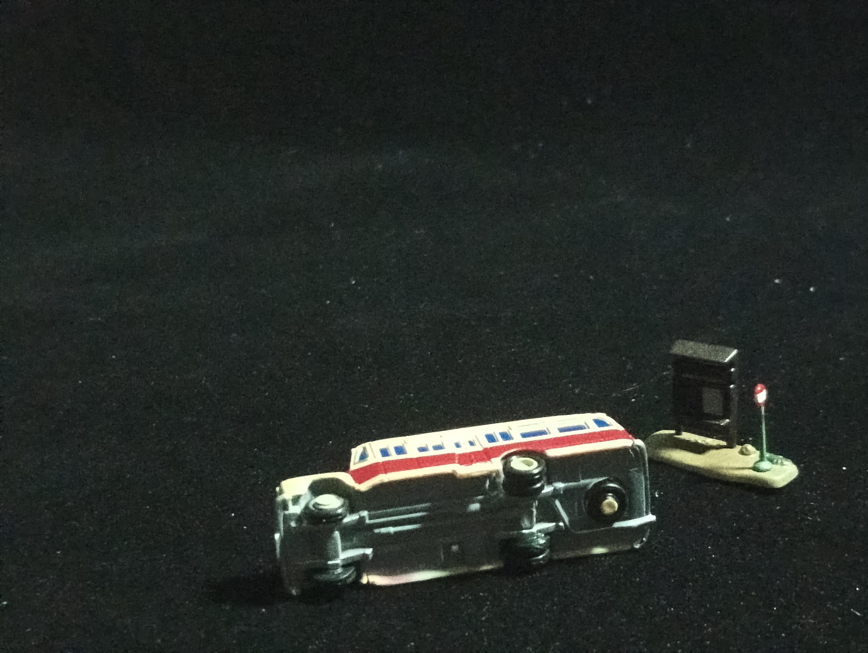 Time Slip Glico Vol. 1 Kaiyodo Figure Isuzu BXD30 Type Hood Bus