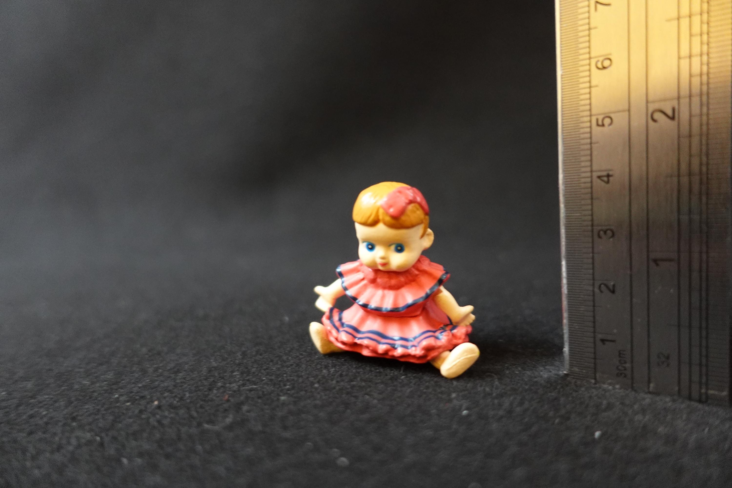 Miniature Baby (Celluloid Doll)  Antique Doll Figure Furuta Fairy Tale Series 2