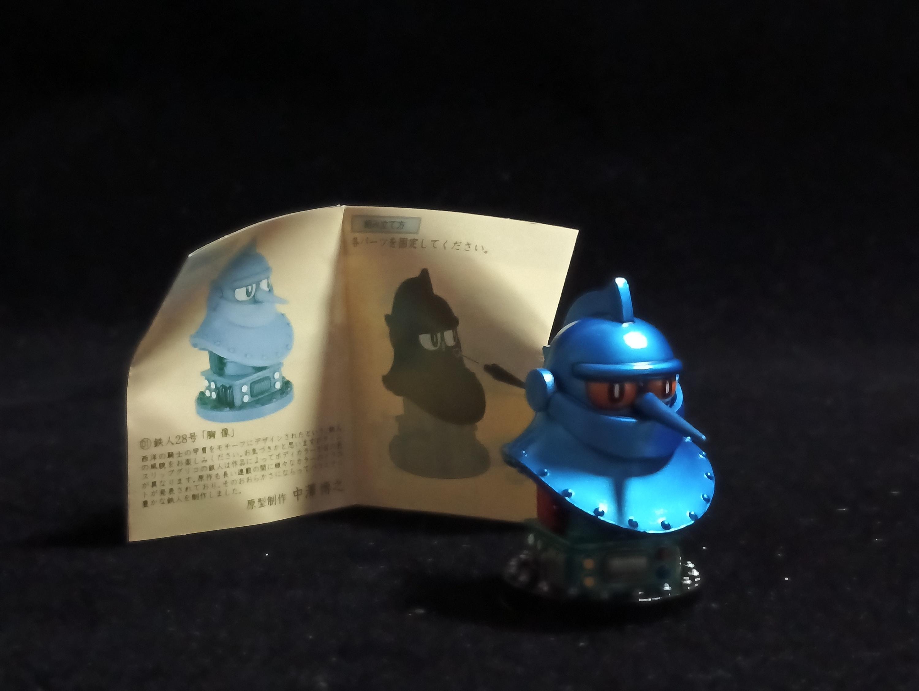 Tetsujin No. 28 Color Version Bust Time Slip Glico Mitsuteru Yokoyama