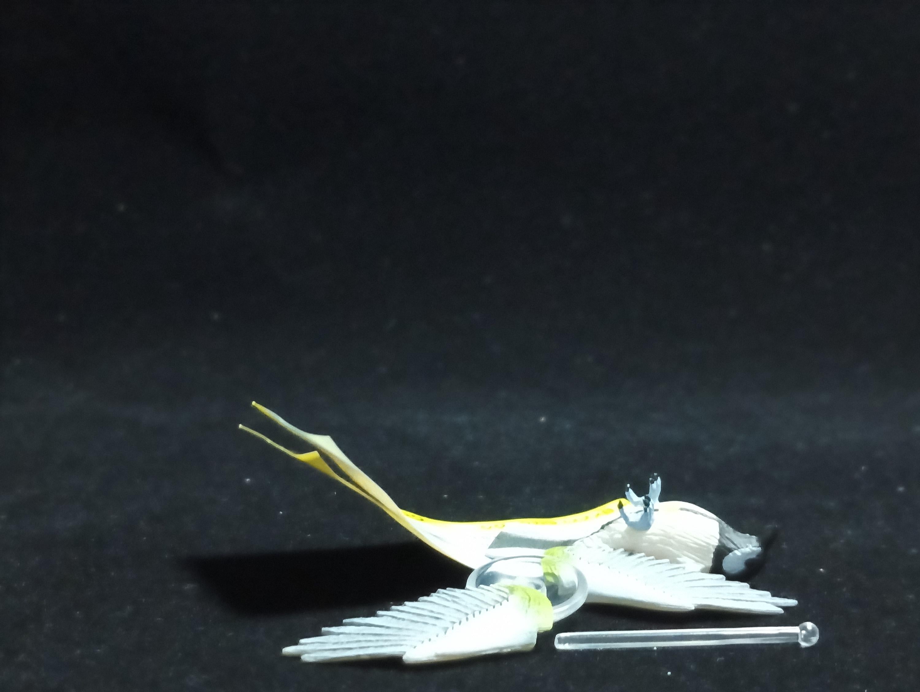 Miniature Great tit (Japanese tit) Figurine Kaiyodo