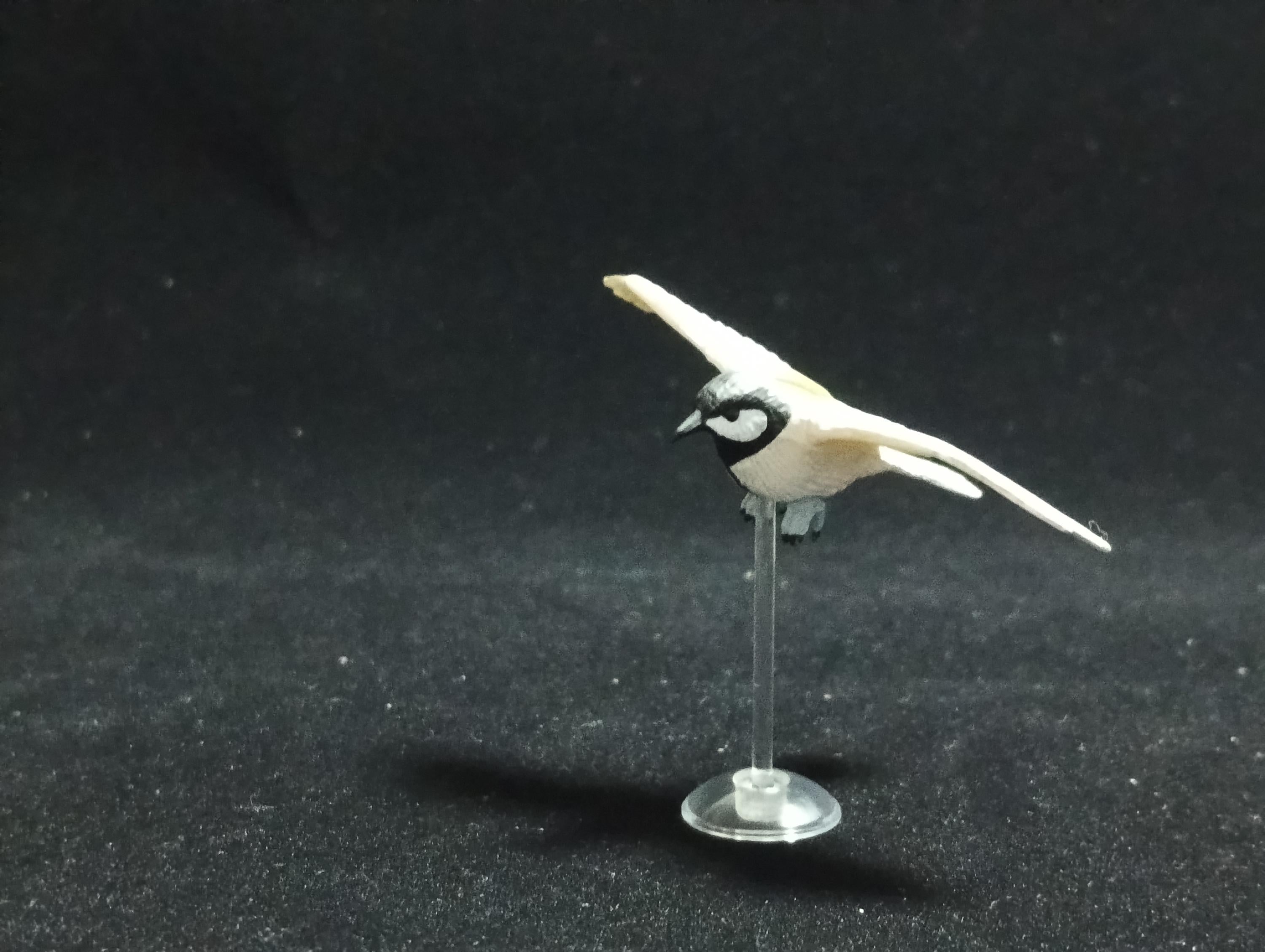 Miniature Great tit (Japanese tit) Figurine Kaiyodo