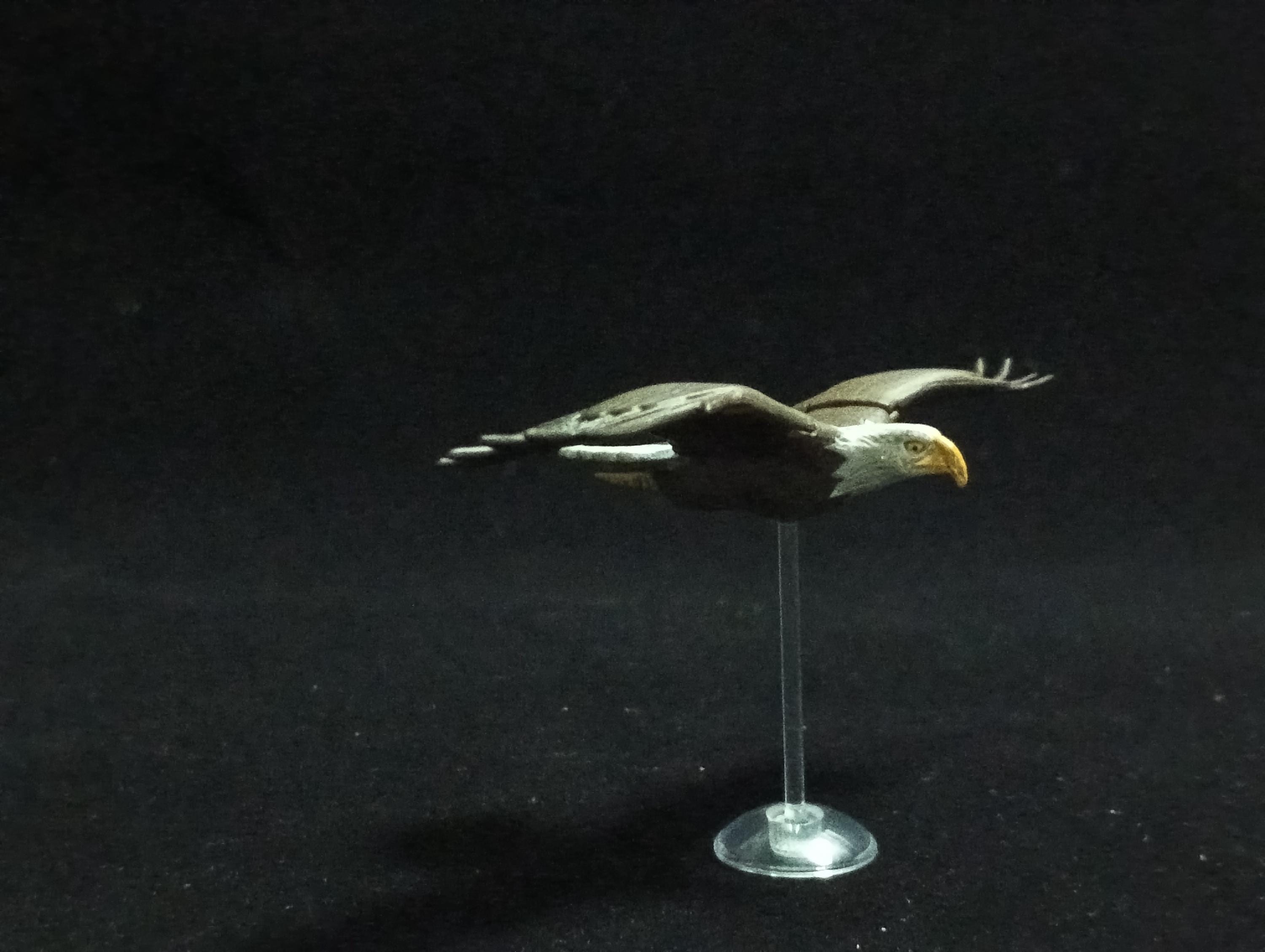 Miniature Bald eagle Figurine - Kaiyodo