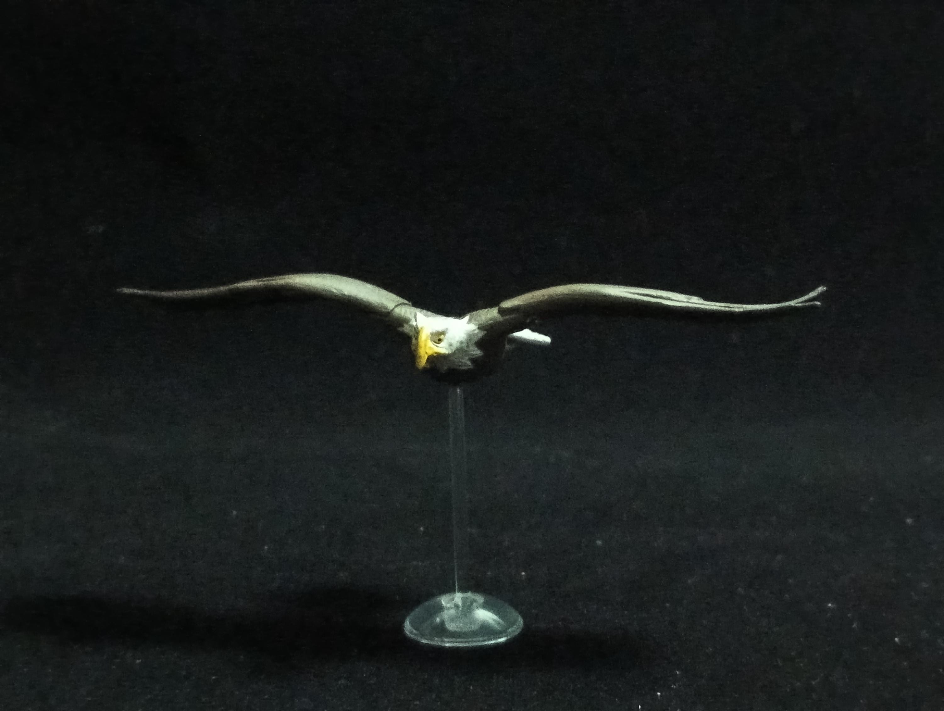 Miniature Bald eagle Figurine - Kaiyodo