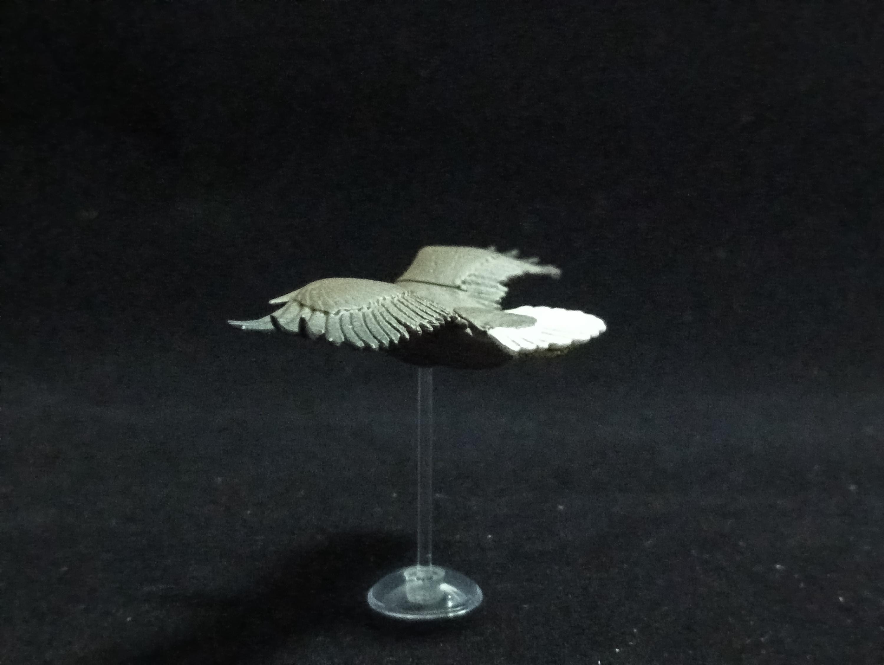 Miniature Bald eagle Figurine - Kaiyodo