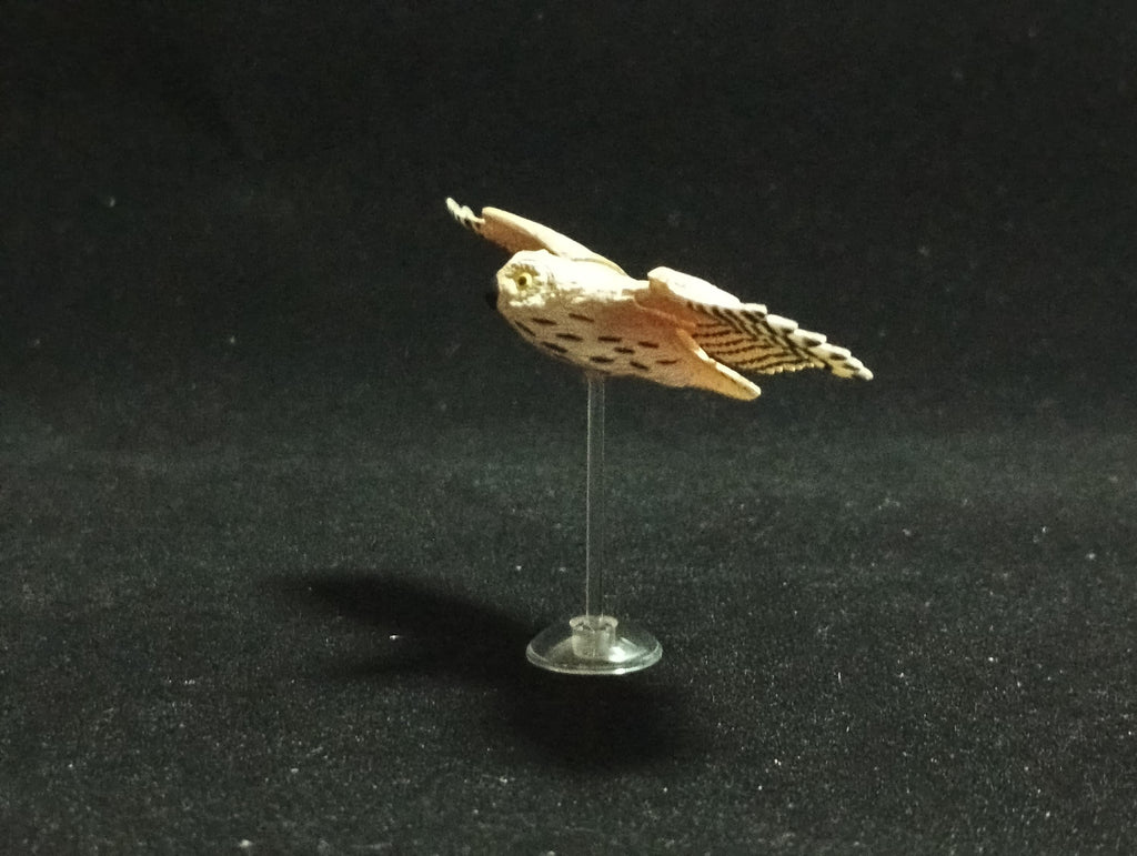 Miniature Short-eared owl Figurine - Kaiyodo