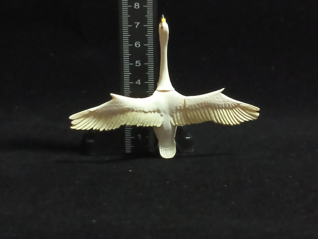 Miniature Whooper Swan Figurine - Kaiyodo