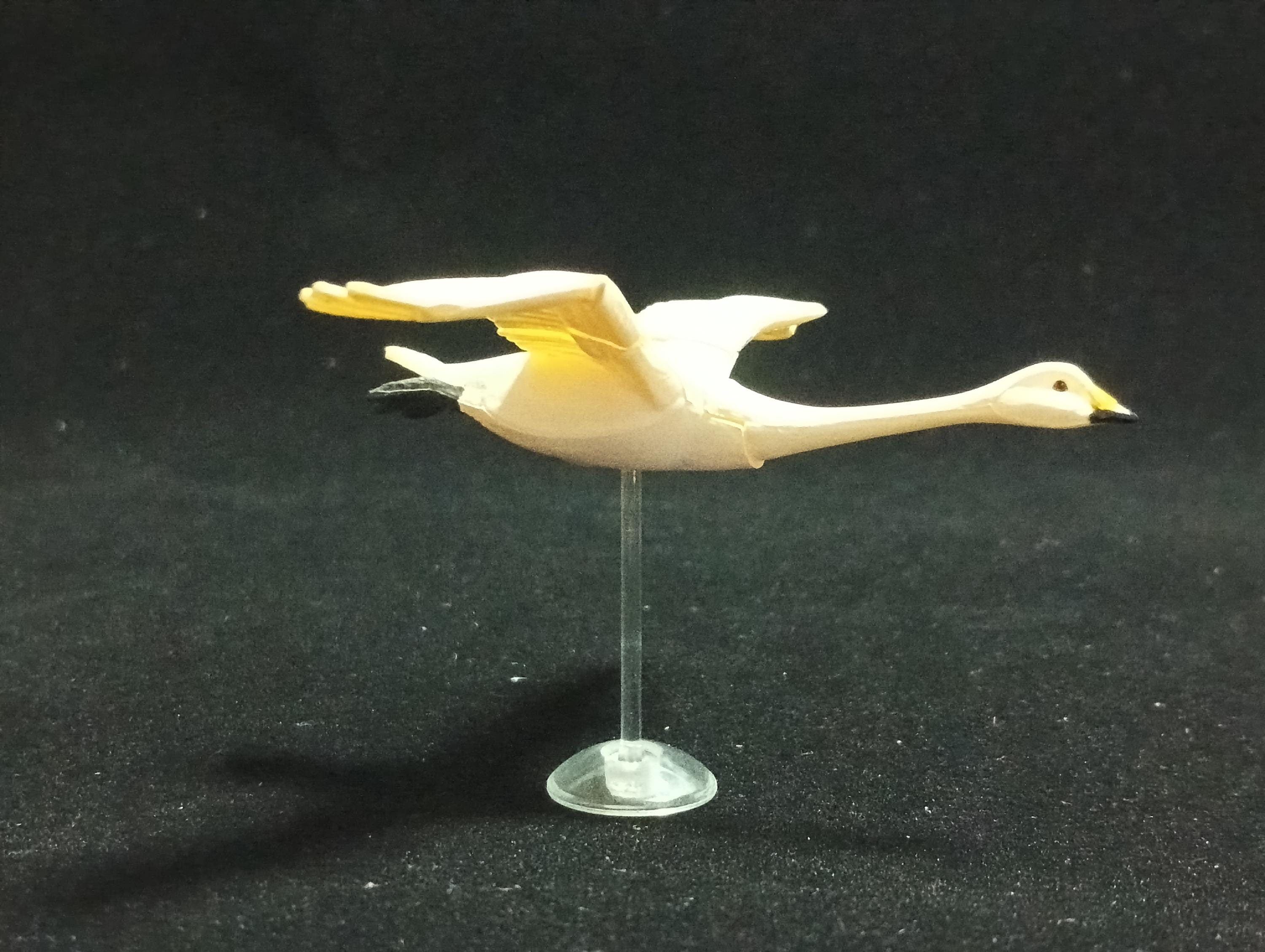 Miniature Whooper Swan Figurine - Kaiyodo