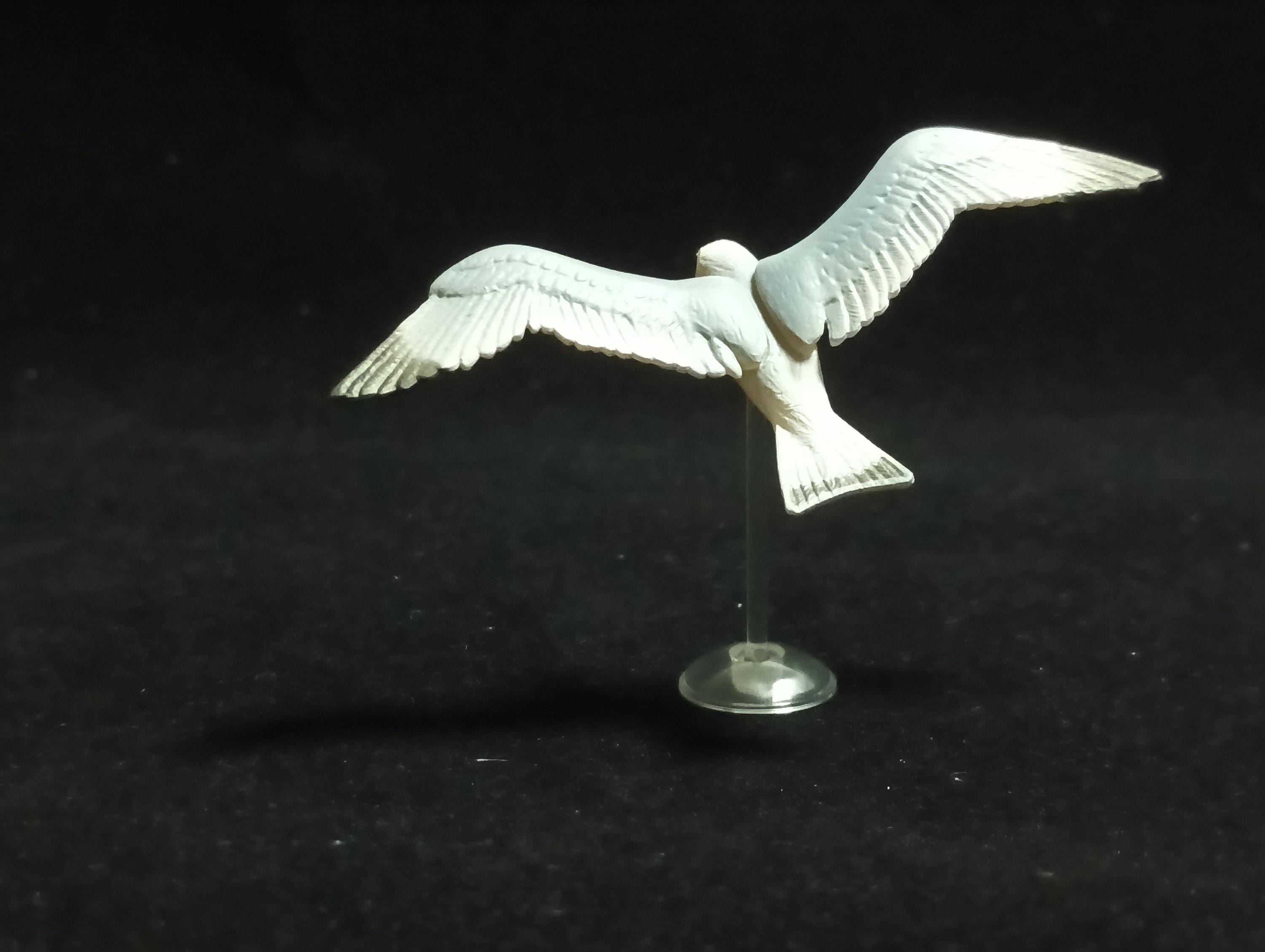 Miniature Kittiwake (Plover) Figurine - Kaiyodo