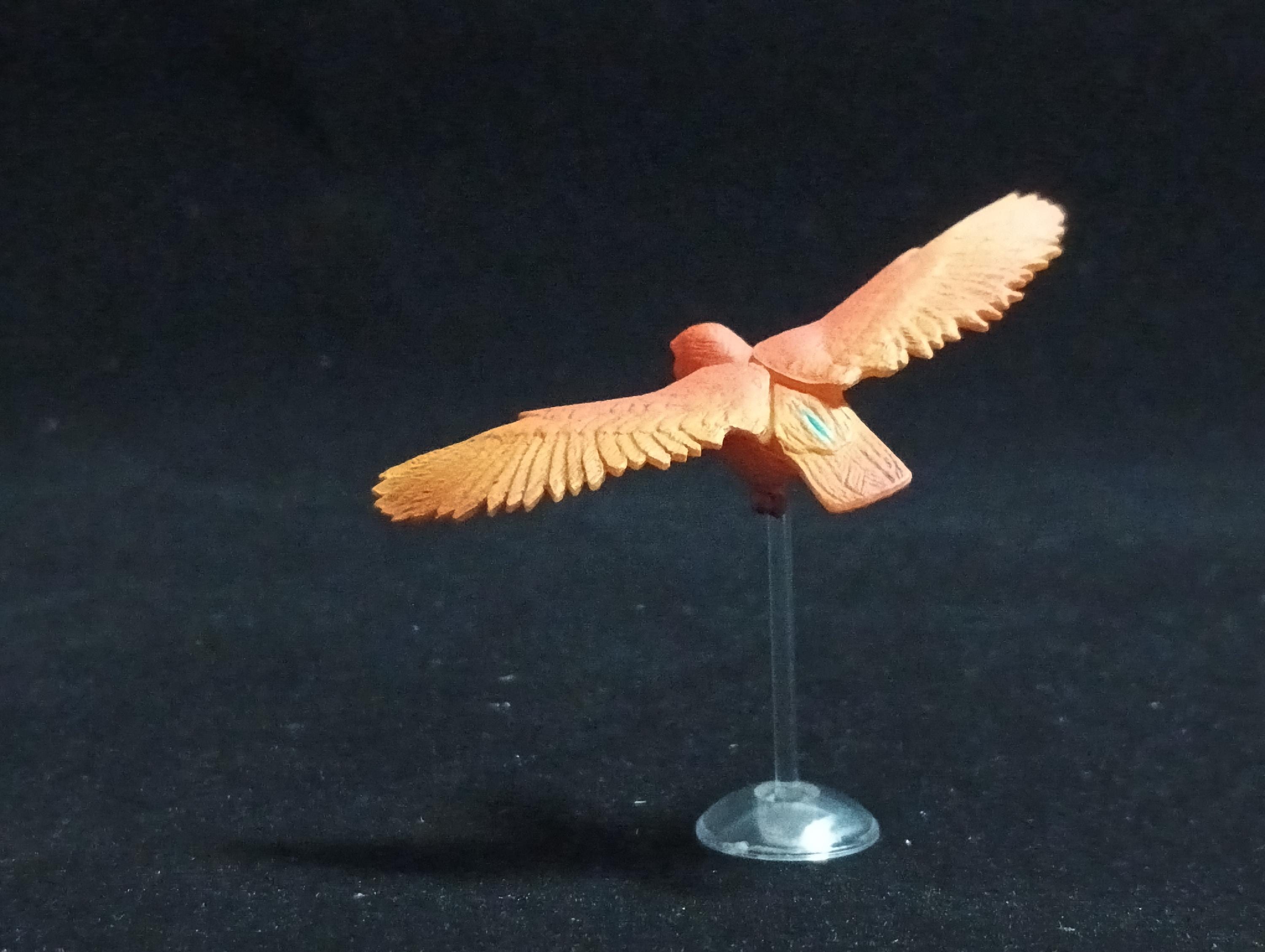 Miniature Crimson cormorant Figurine - Kaiyodo