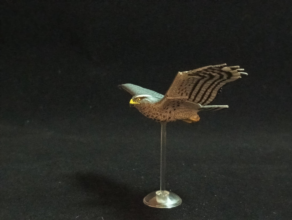 Miniature Little Northern Goshawk (Soutaka) Figurine - Kaiyodo