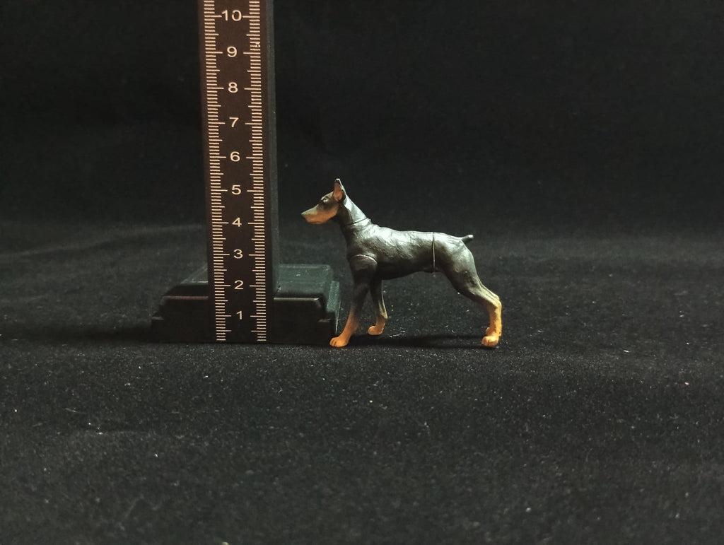 Miniature Doberman Pinscher Figurine - Furuta