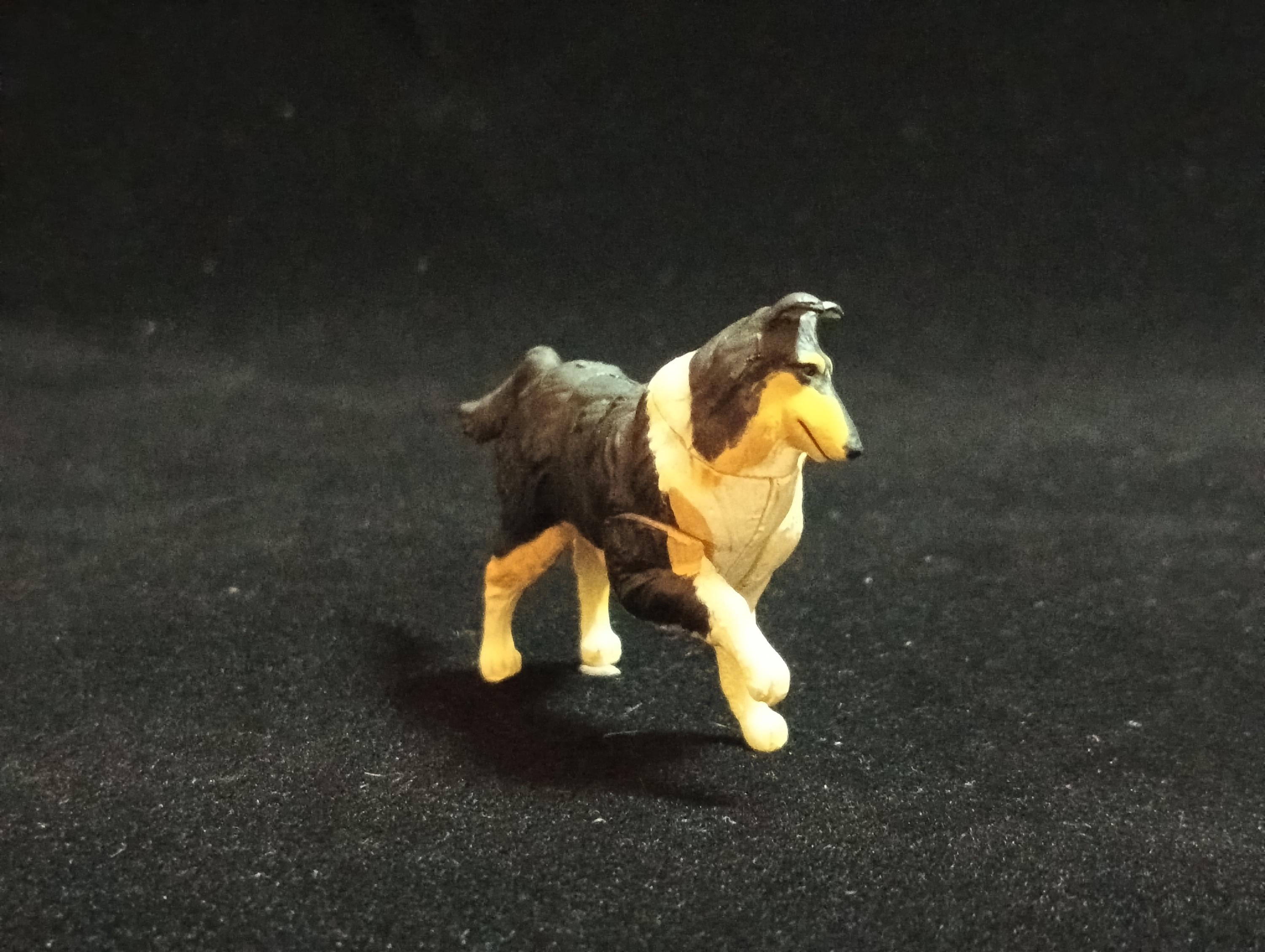 Miniature Ruff Shepherd Dog (Black) Figurine - Furuta