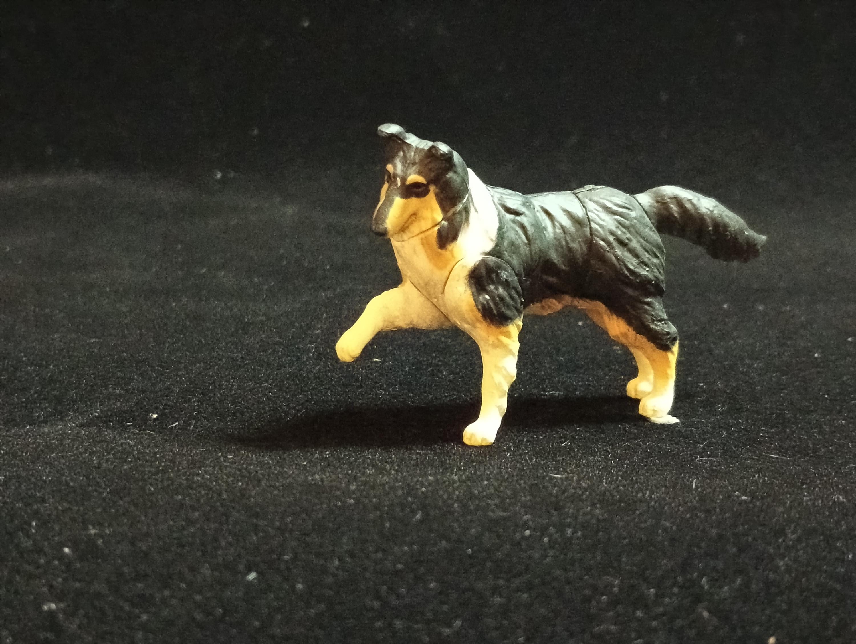 Miniature Ruff Shepherd Dog (Black) Figurine - Furuta