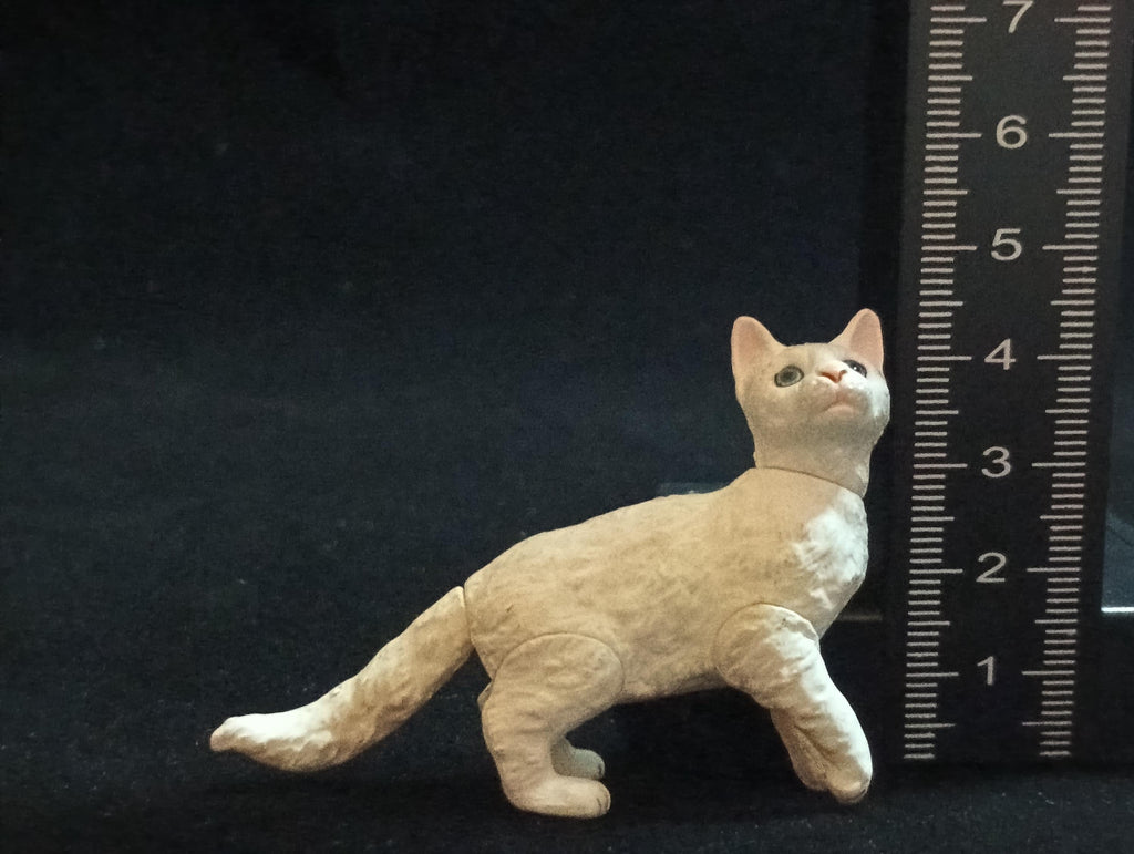 Miniature LaPerm (White) Figurine - Furuta