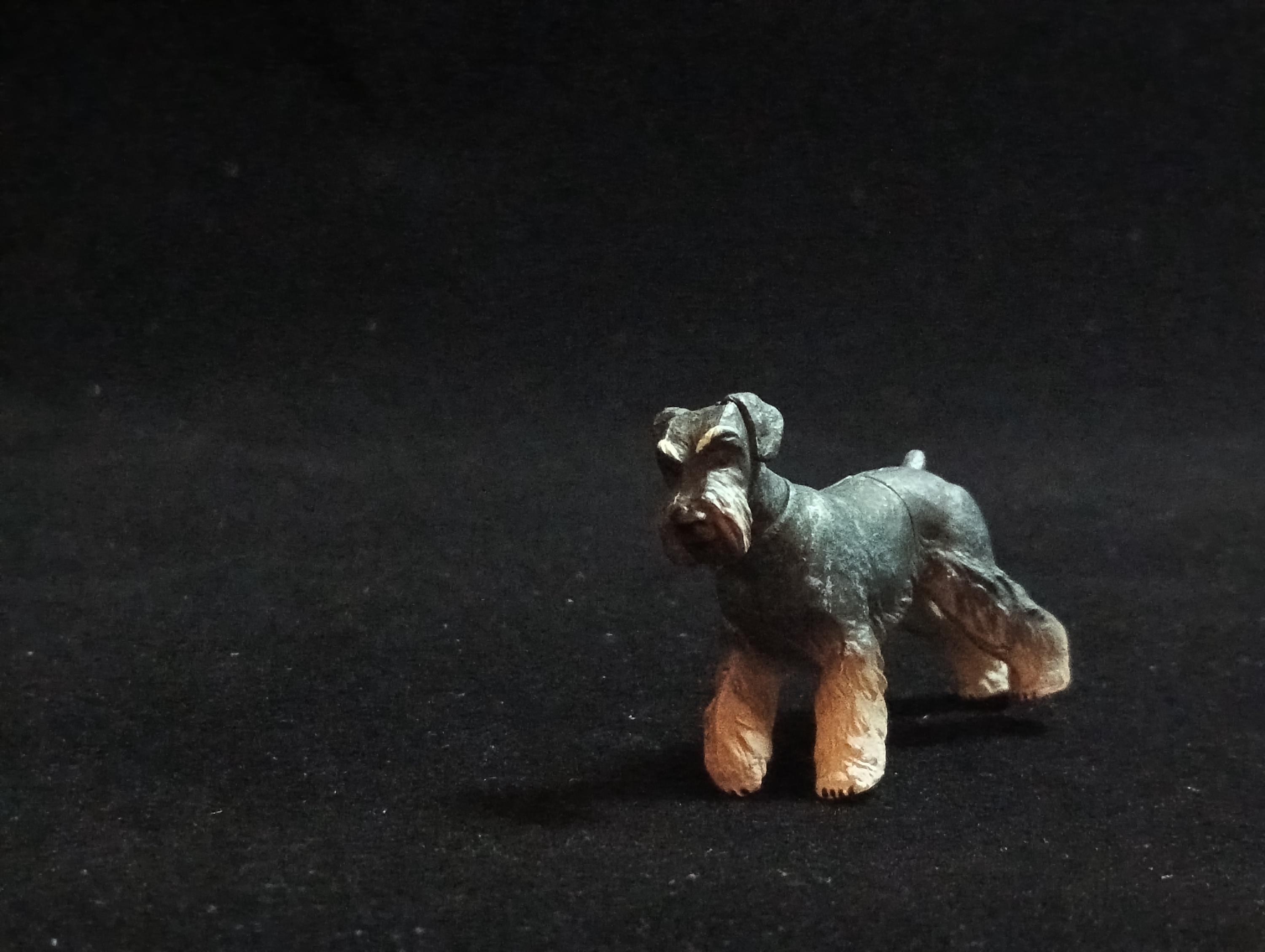 Miniature Schnauzer (A) Figurine - Furuta