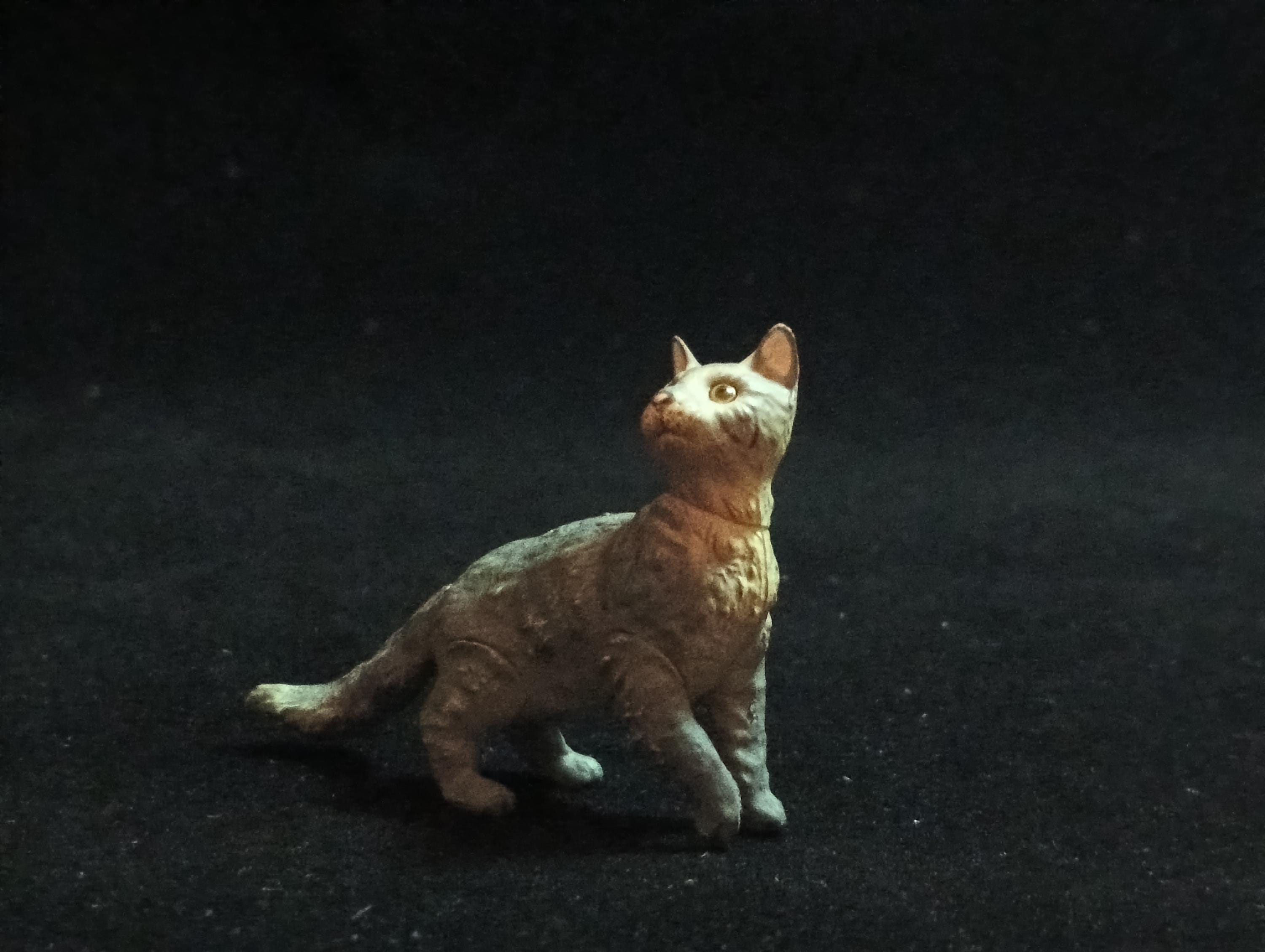 Miniature LaPerm (B) Figurine - Furuta