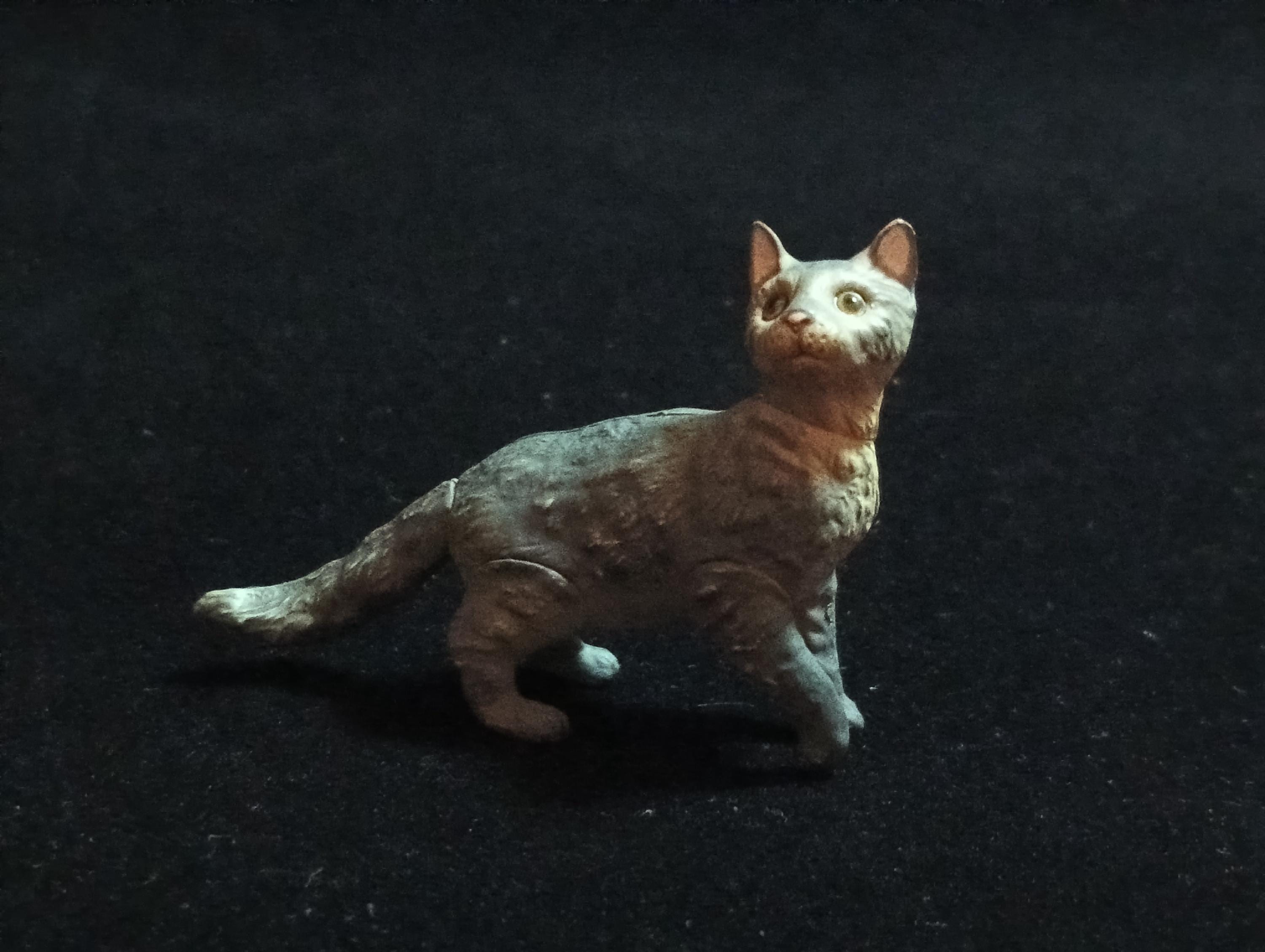 Miniature LaPerm (B) Figurine - Furuta