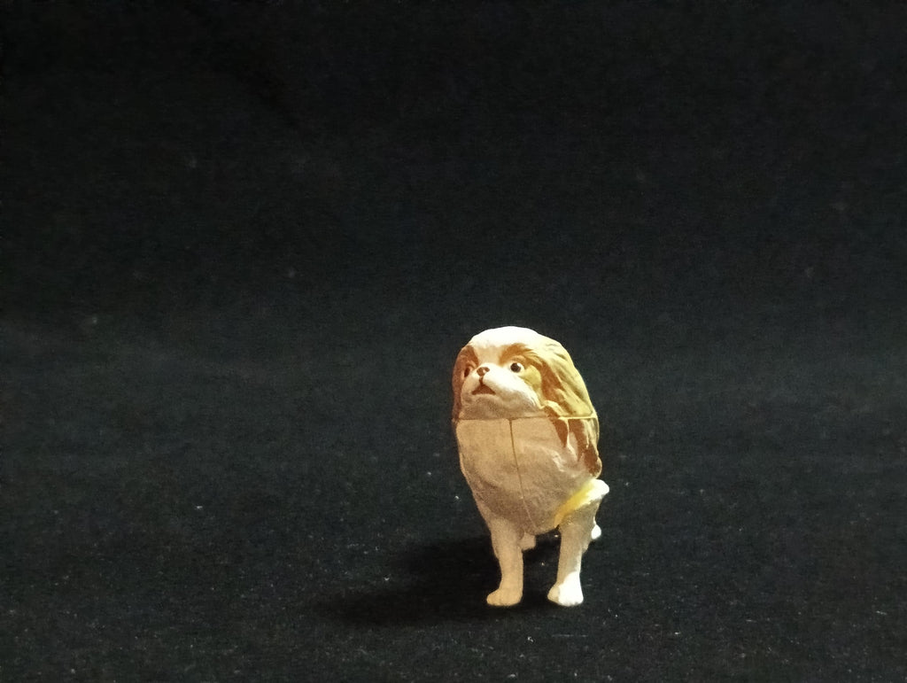 Miniature Japanese Chin(A) Figurine - Furuta