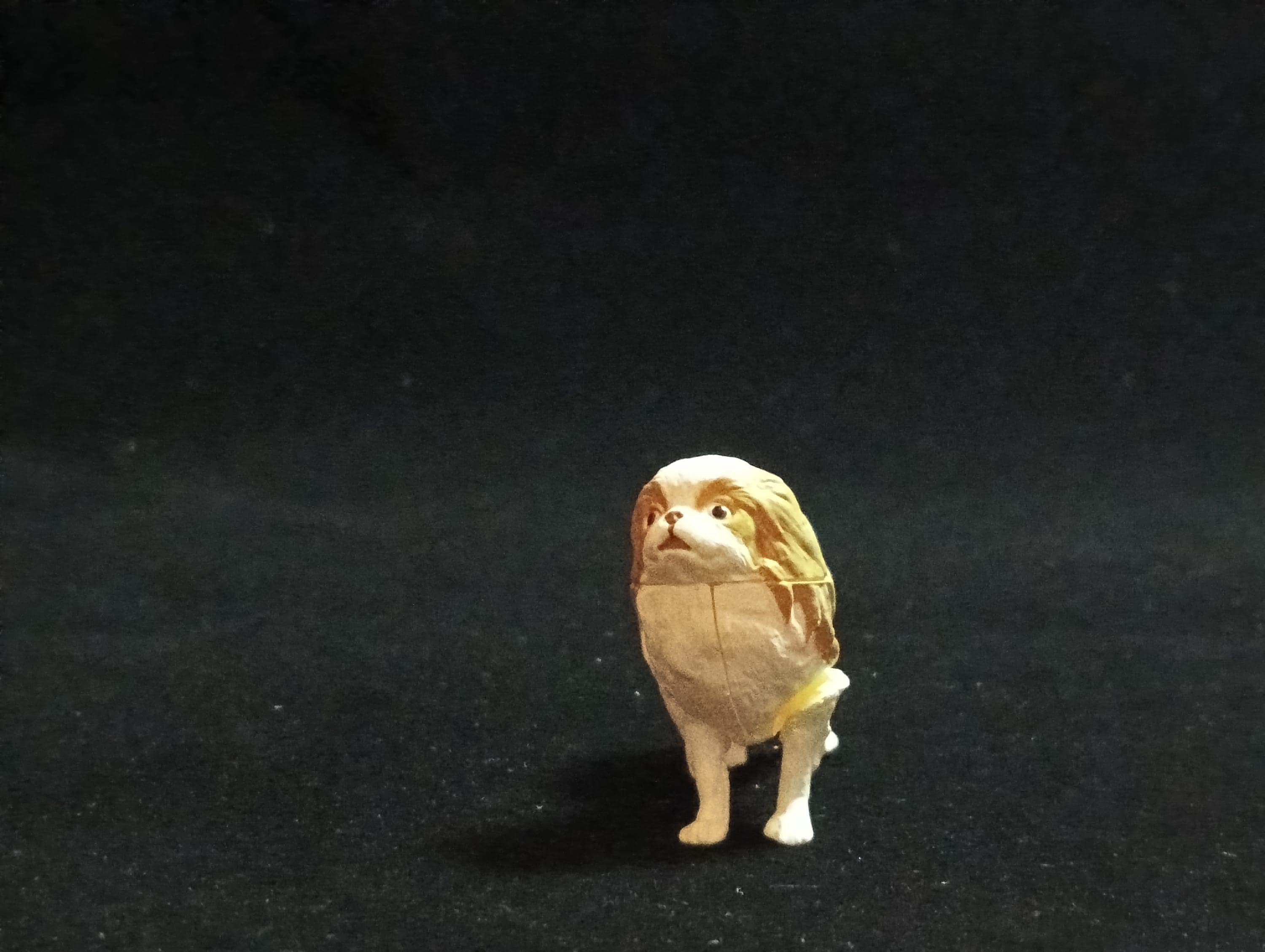 Miniature Japanese Chin(A) Figurine - Furuta