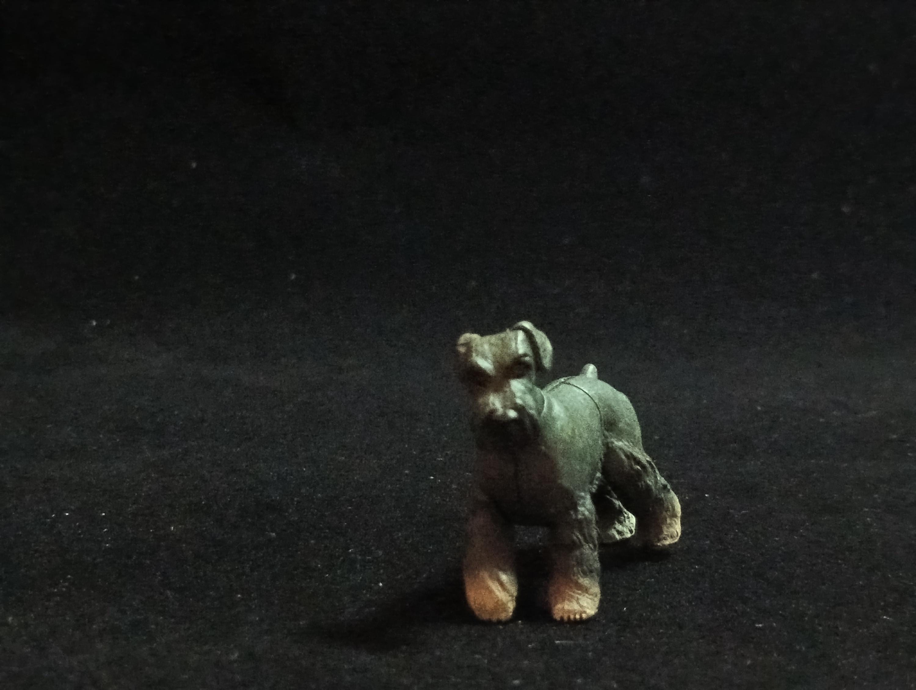 Miniature Schnauzer(B) Figurine - Furuta
