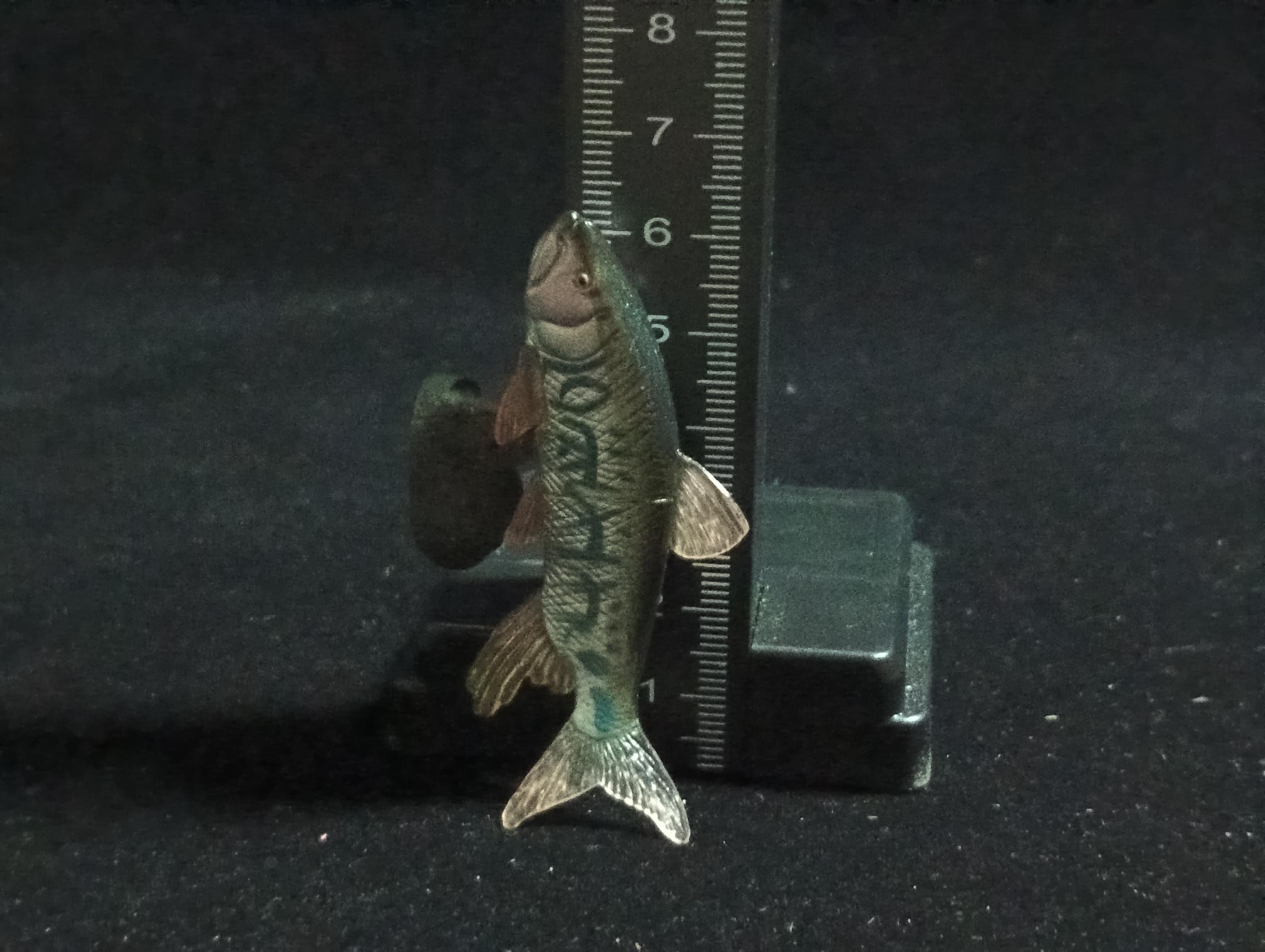 Kaiyodo ChocoQ Animatales Series 6 Triplelip Fish
