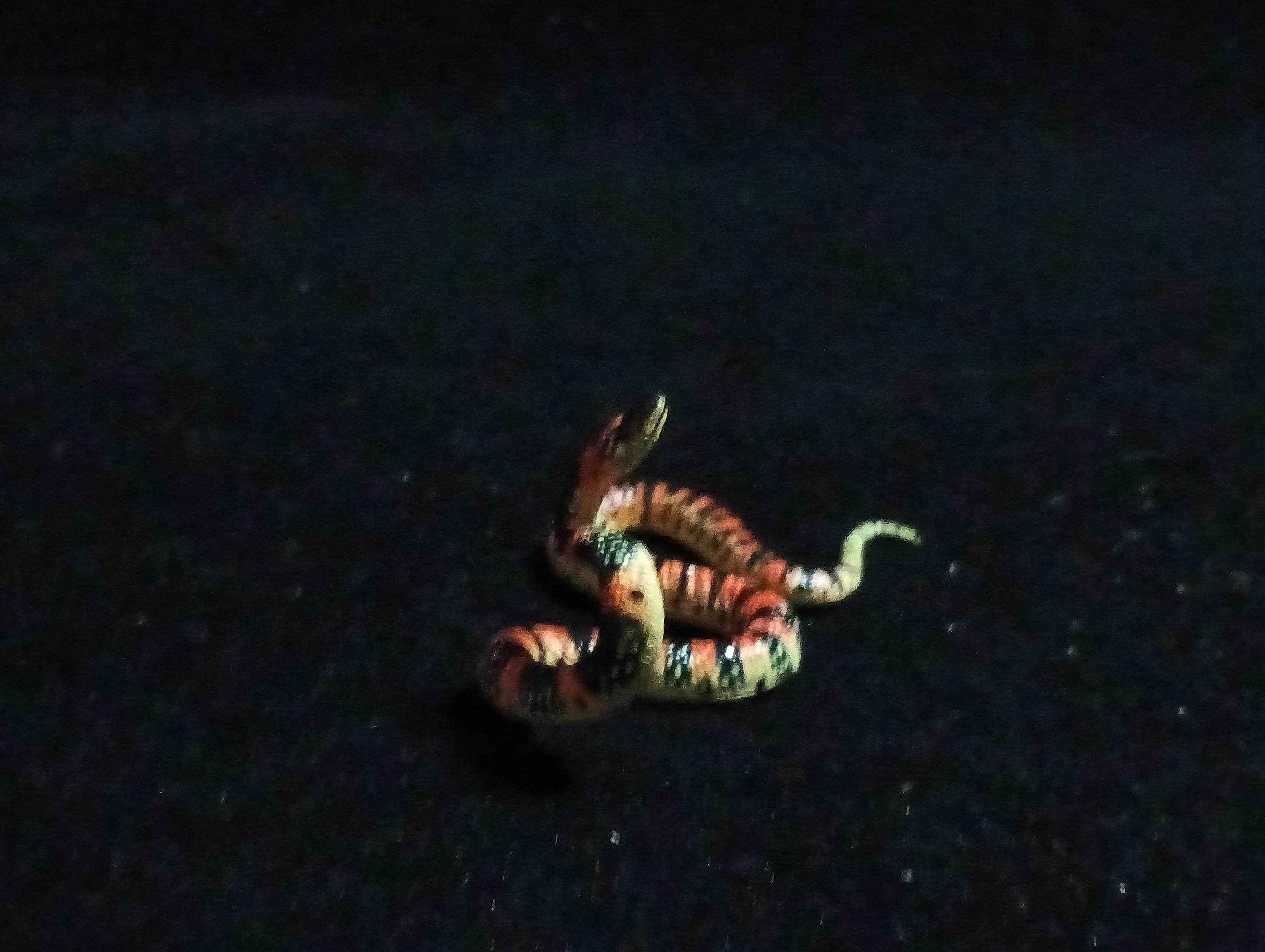 Kaiyodo ChocoQ Animatales Series 6 Loo-choo big-tooth snake (Dinodon semicarinatum)