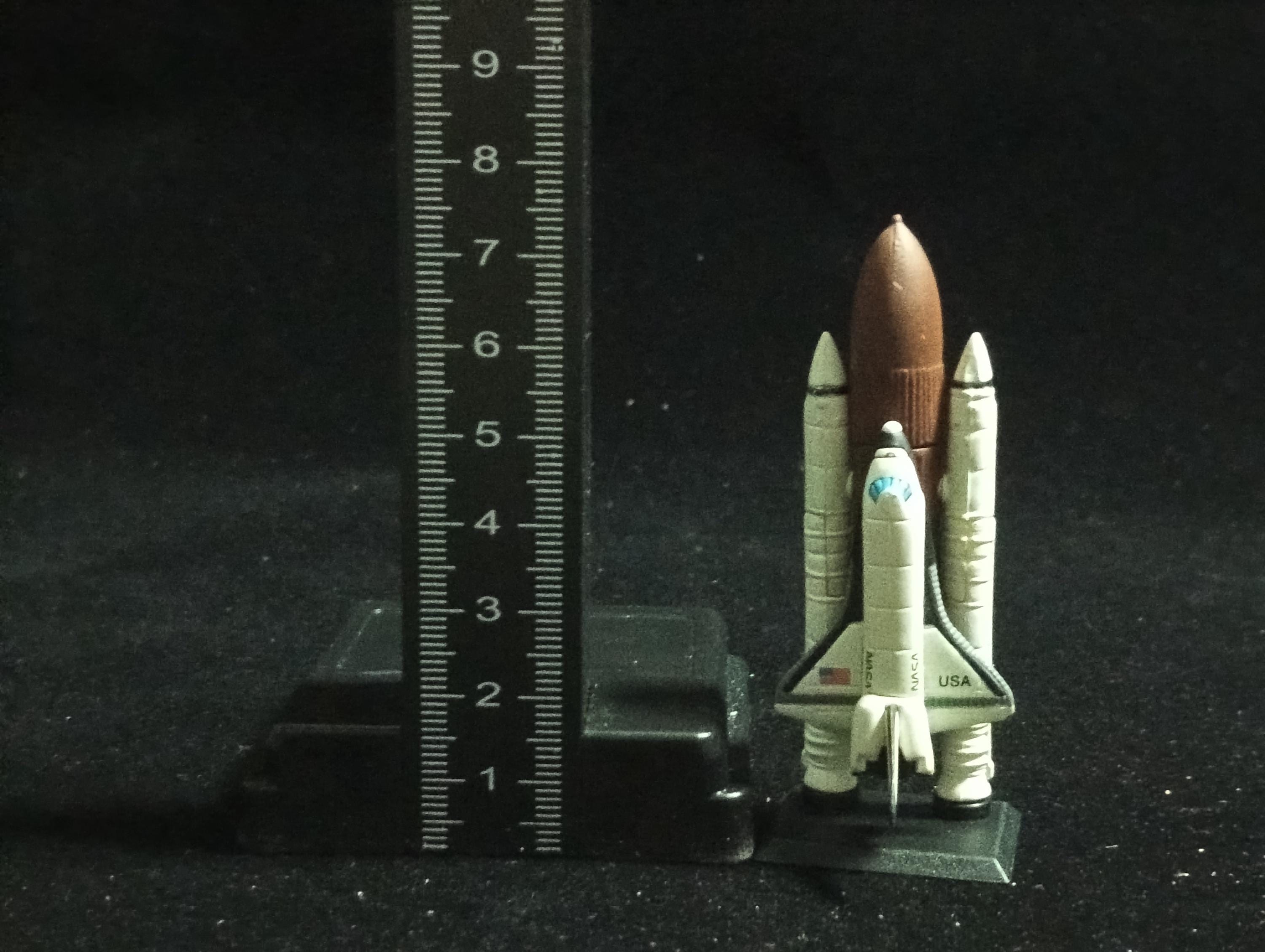 Miniature Space NASA Space Shuttle White Pre-Launch FURUTA #16
