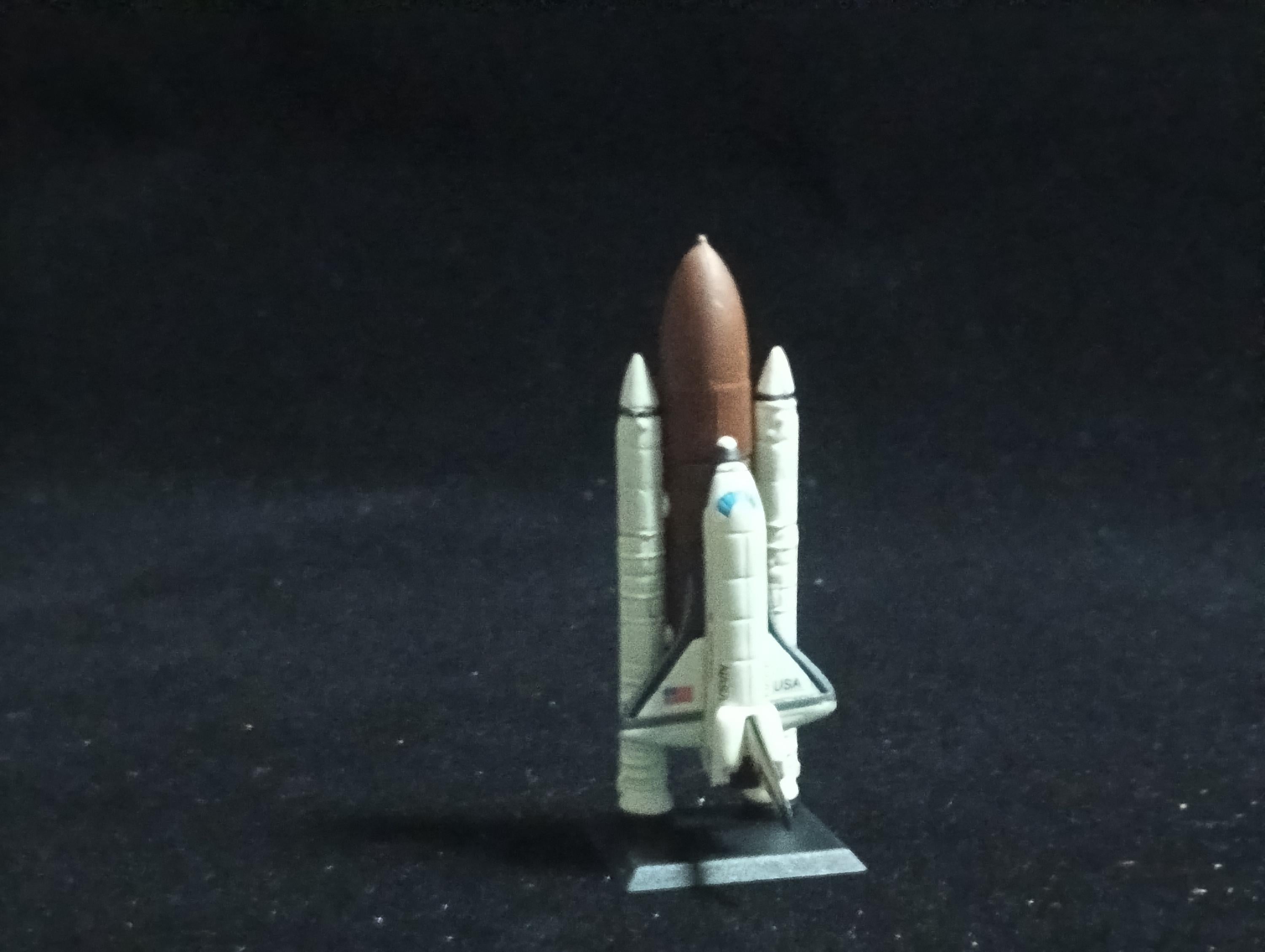 Miniature Space NASA Space Shuttle White Pre-Launch FURUTA #16