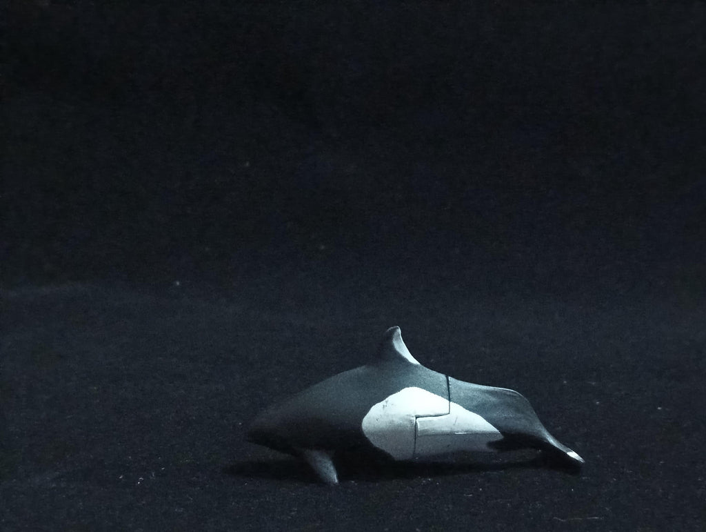 Miniature Pacific White-sided Dolphin Figurine - Furuta
