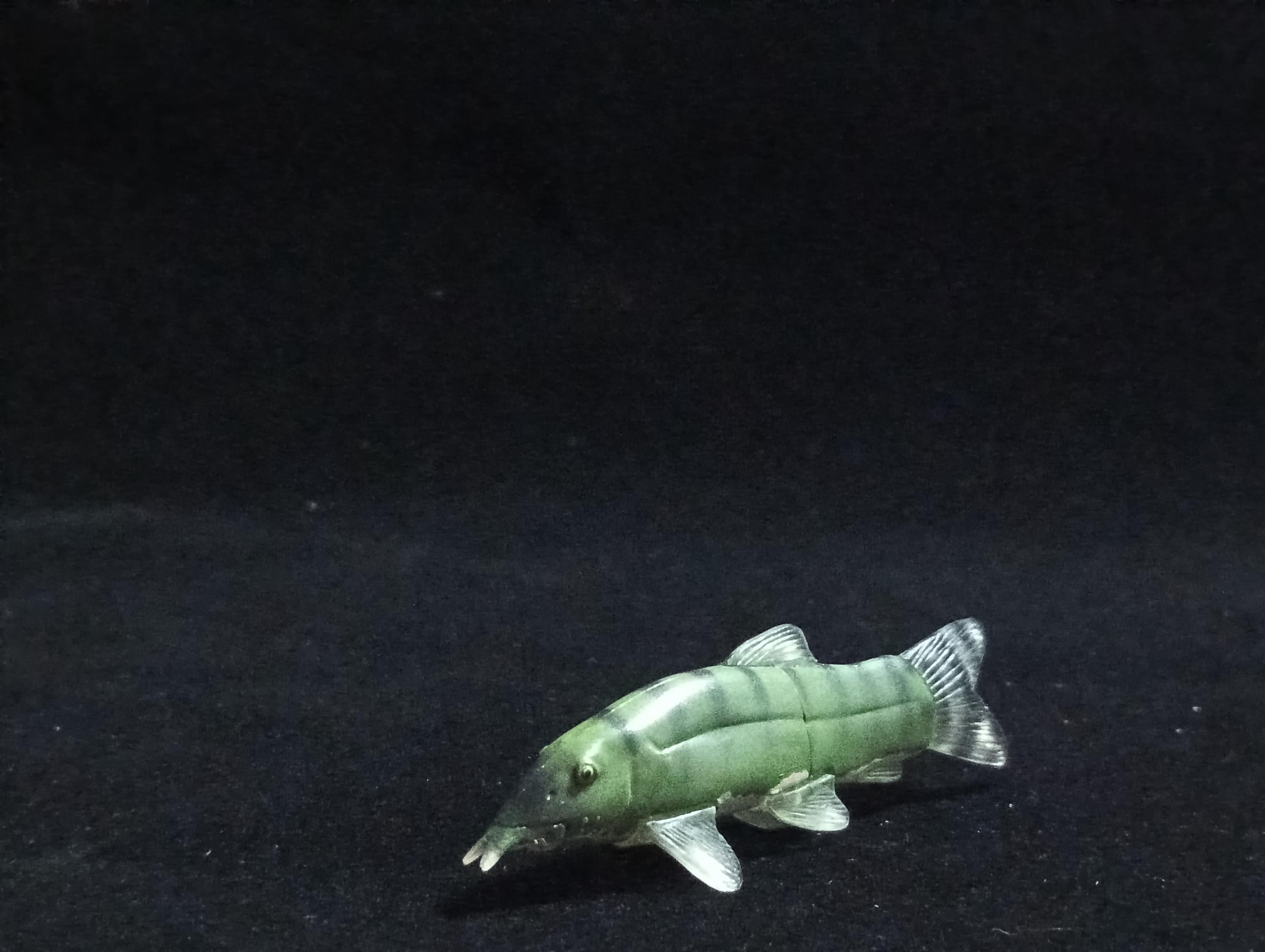 Miniature Ayu Fishing Figurine - Furuta