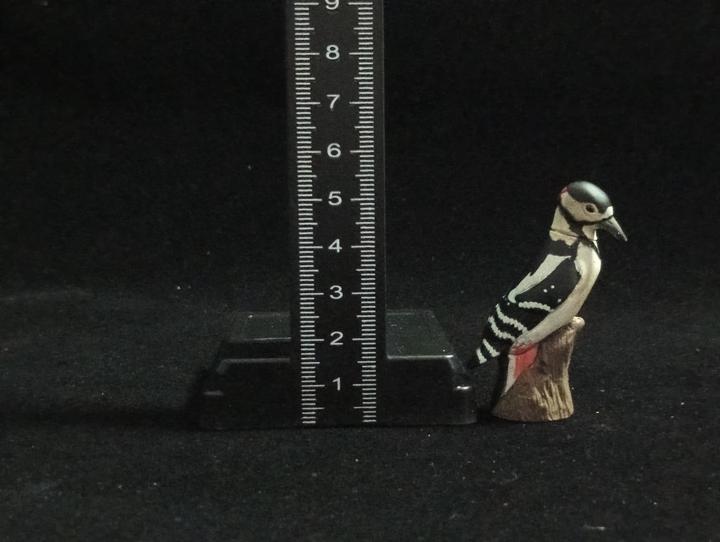 Miniature Dendrocopos Major Figurine - Furuta