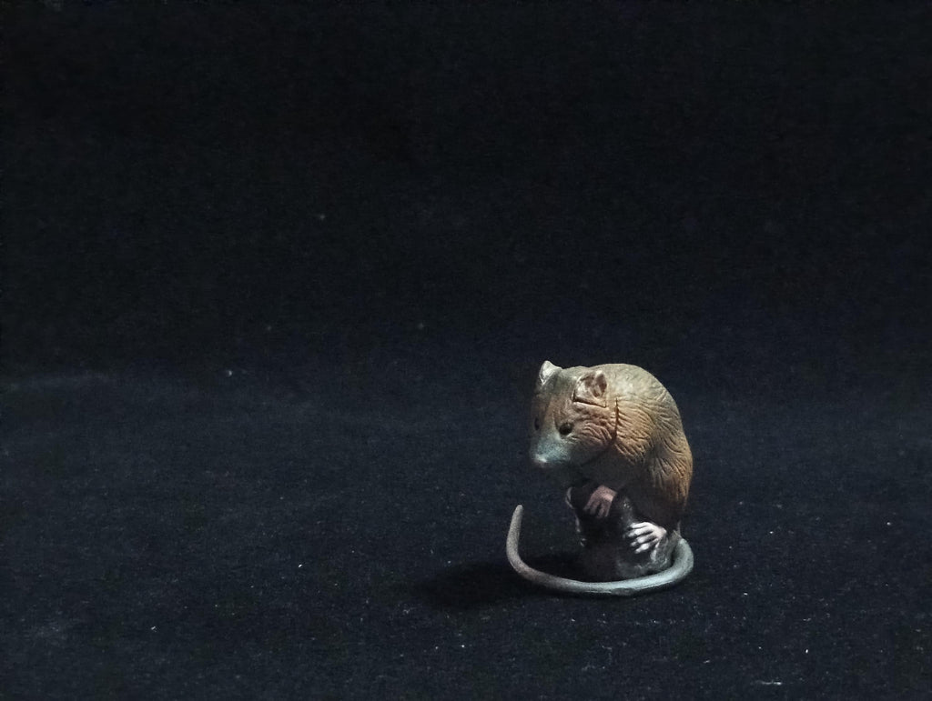 Miniature Ryukyu Spiny Rat Figurine - Furuta