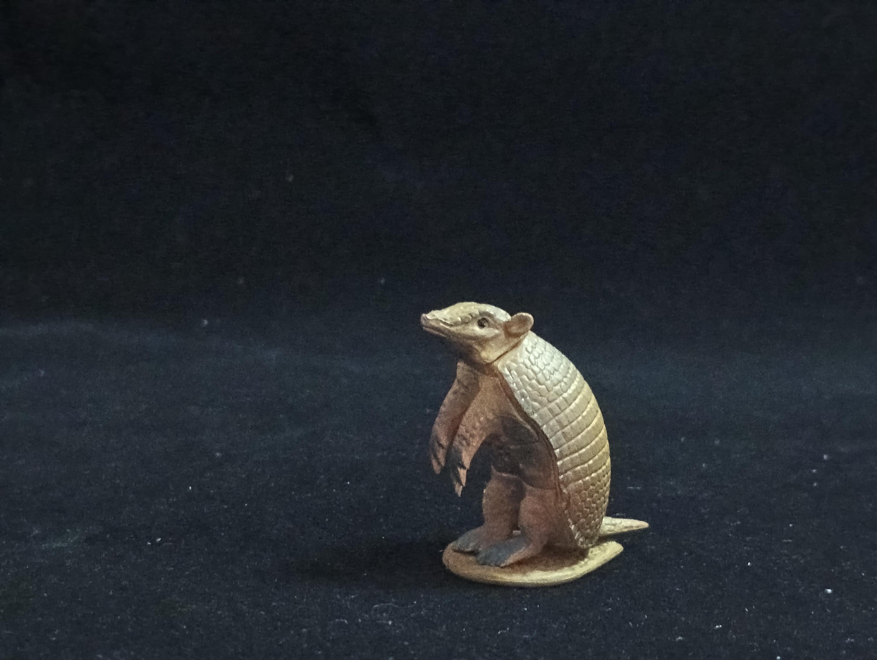 Miniature Armadillo Figurine - Furuta