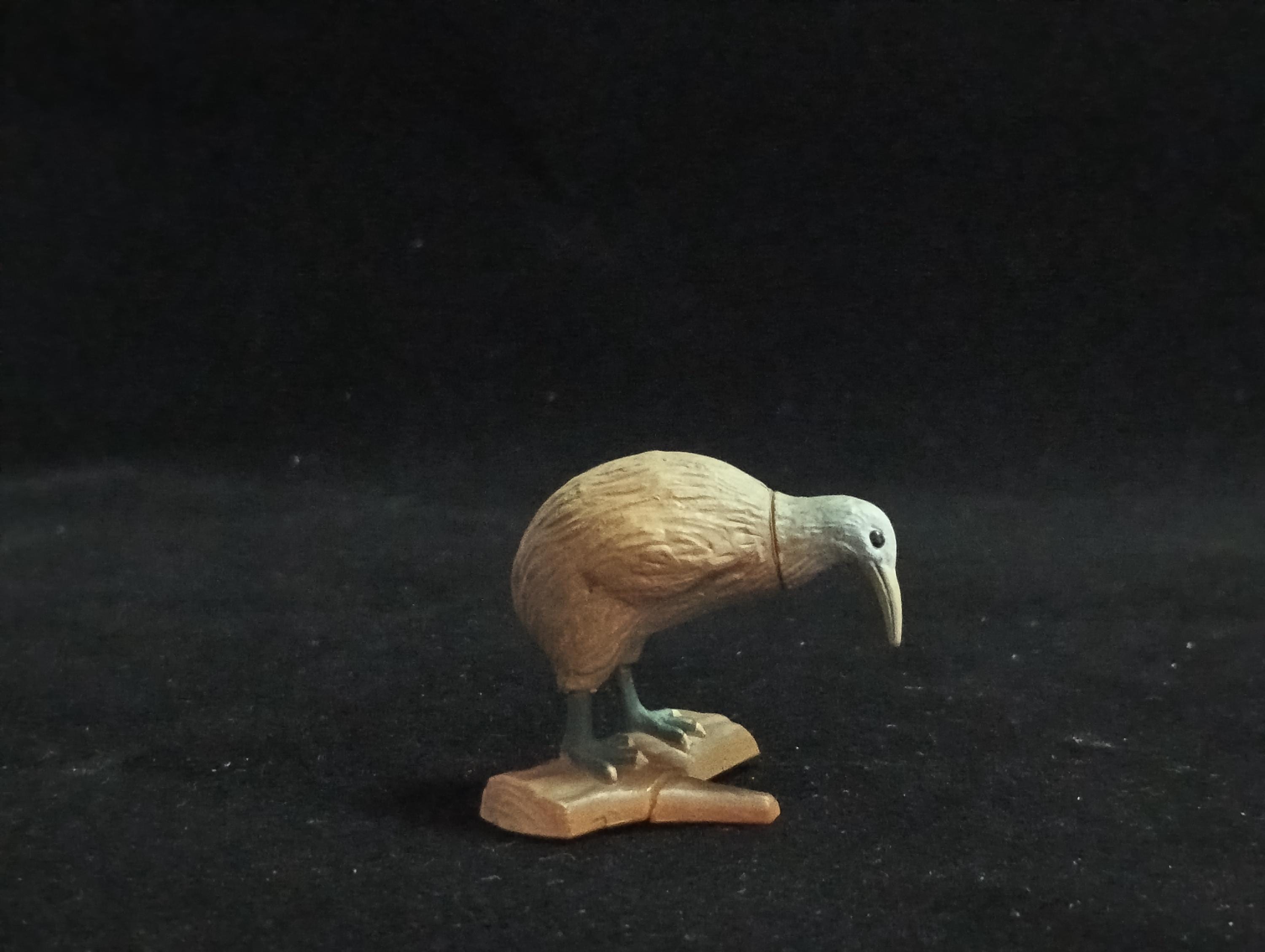 Miniature Kiwi Bird Figurine - Furuta