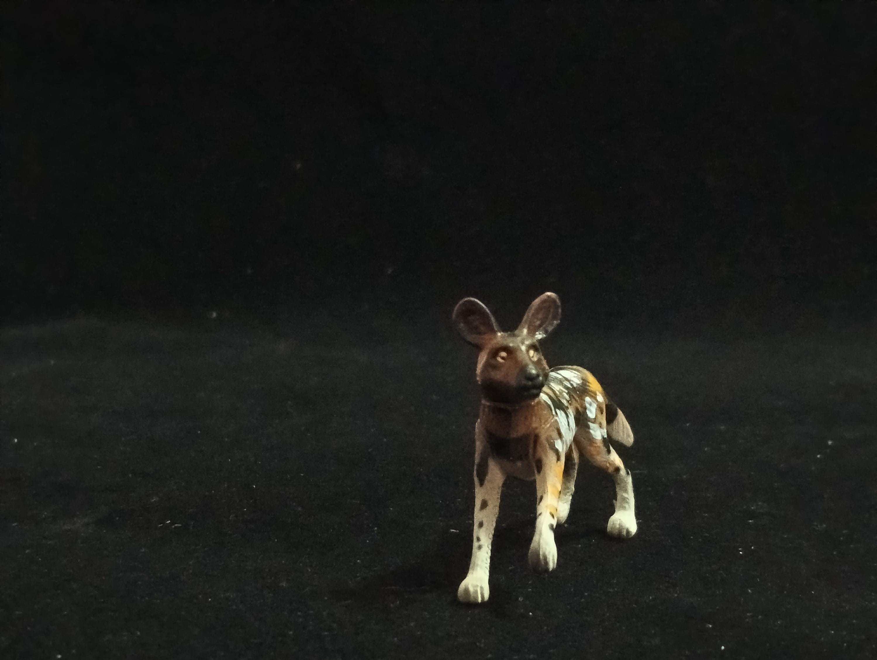 Miniature African wild dog Figurine - Furuta