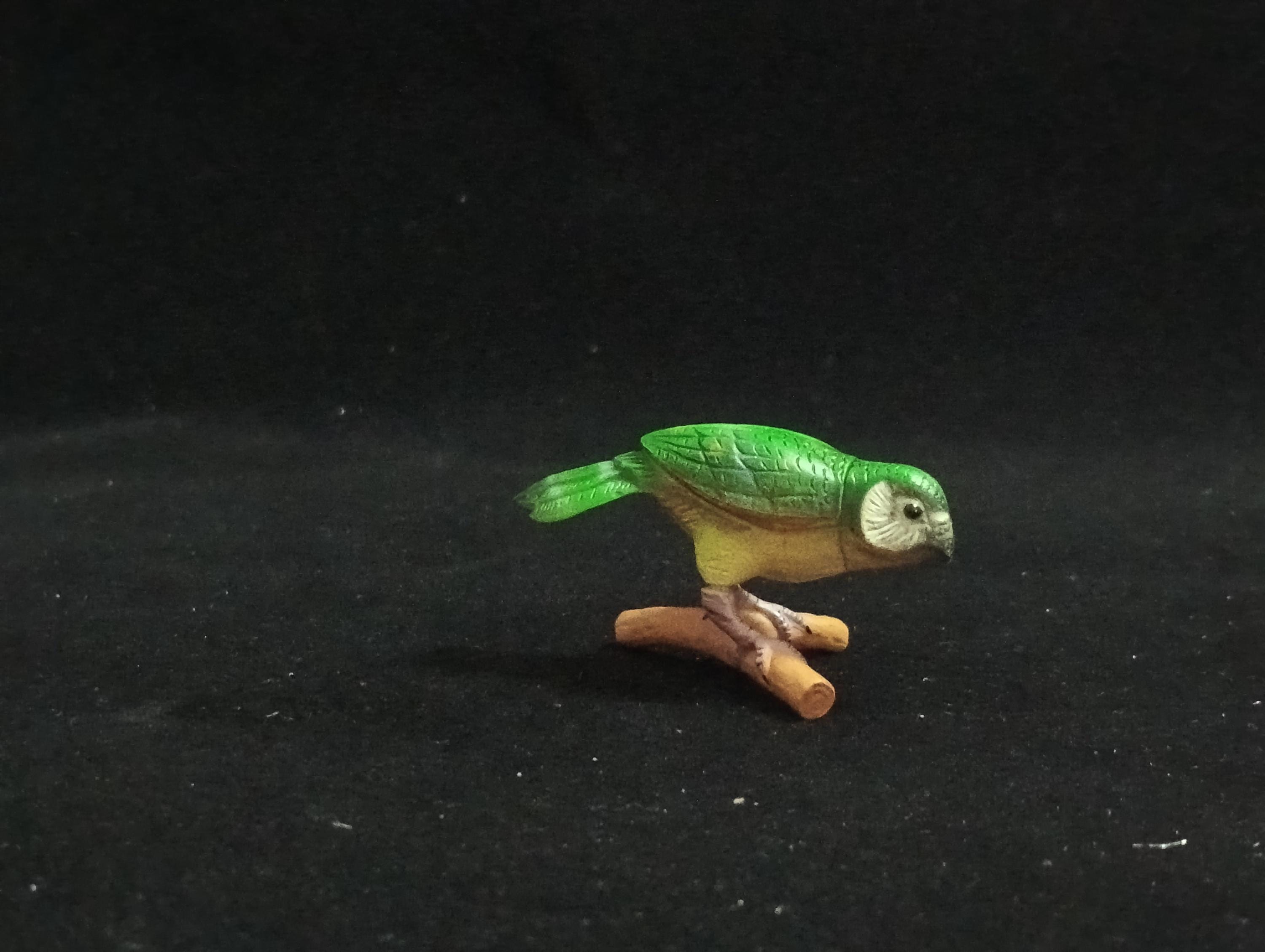 Miniature Senegal Parrot Figurine - Furuta