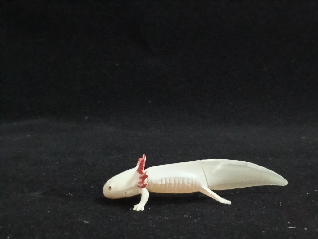 Miniature  Axolotl Salamander Figurine - Furuta Secret Item