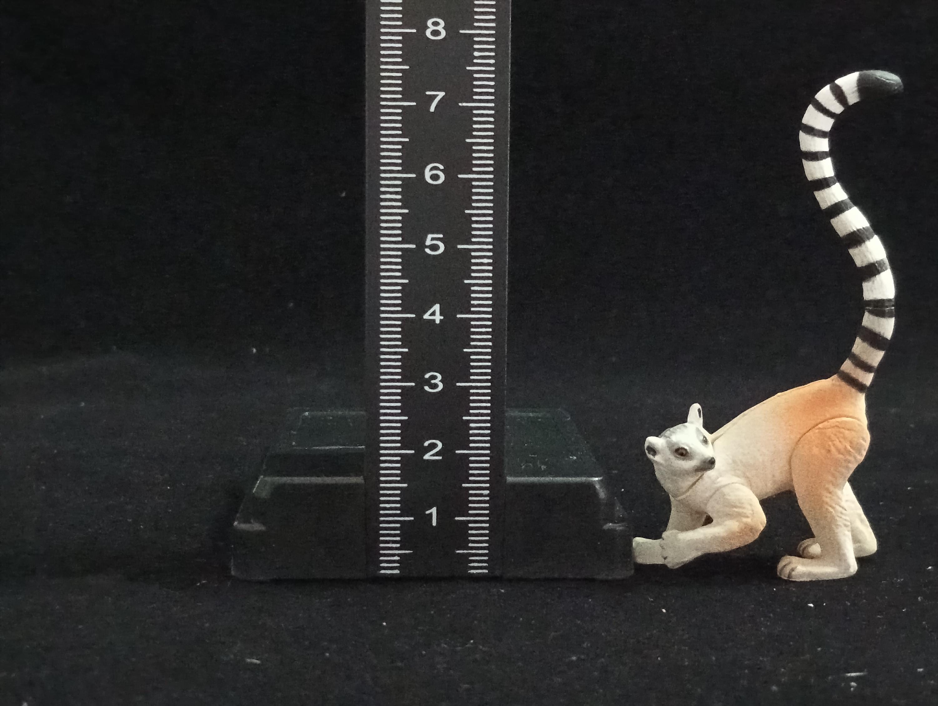 Miniature Ring-tailed Lemur Figurine - Furuta