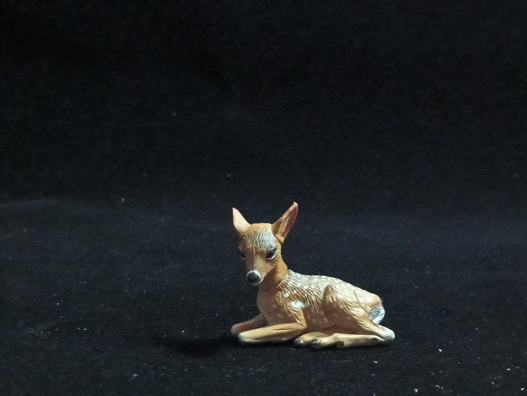 Miniature Japanese deer fawn Figurine - Furuta
