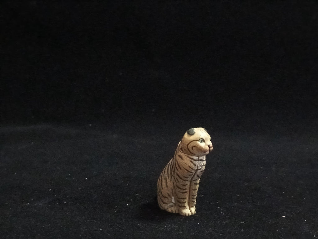 Miniature Scottish Fold (different color version) Figurine - Furuta